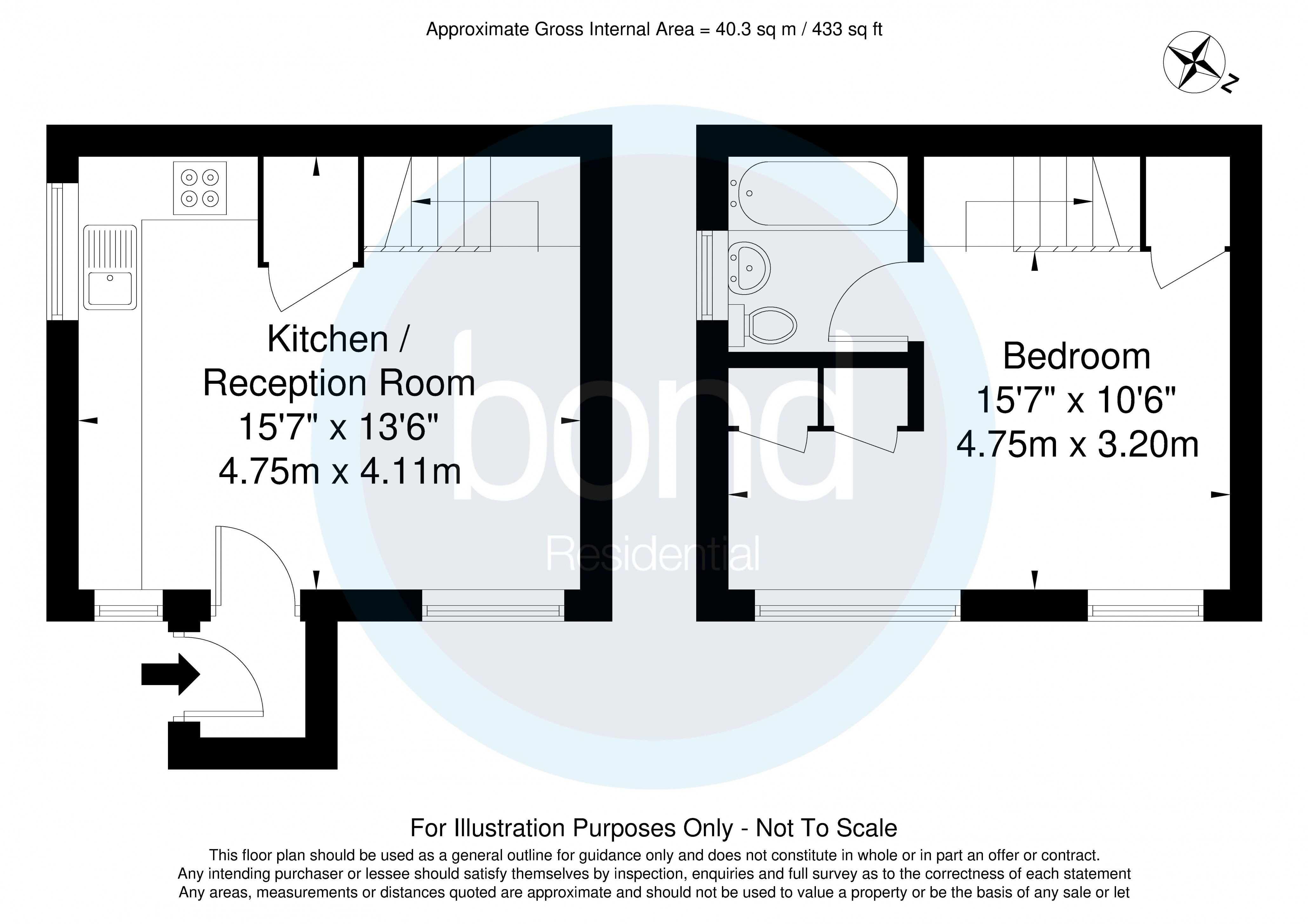 Floorplan for Bicknacre, Chelmsford, Essex
