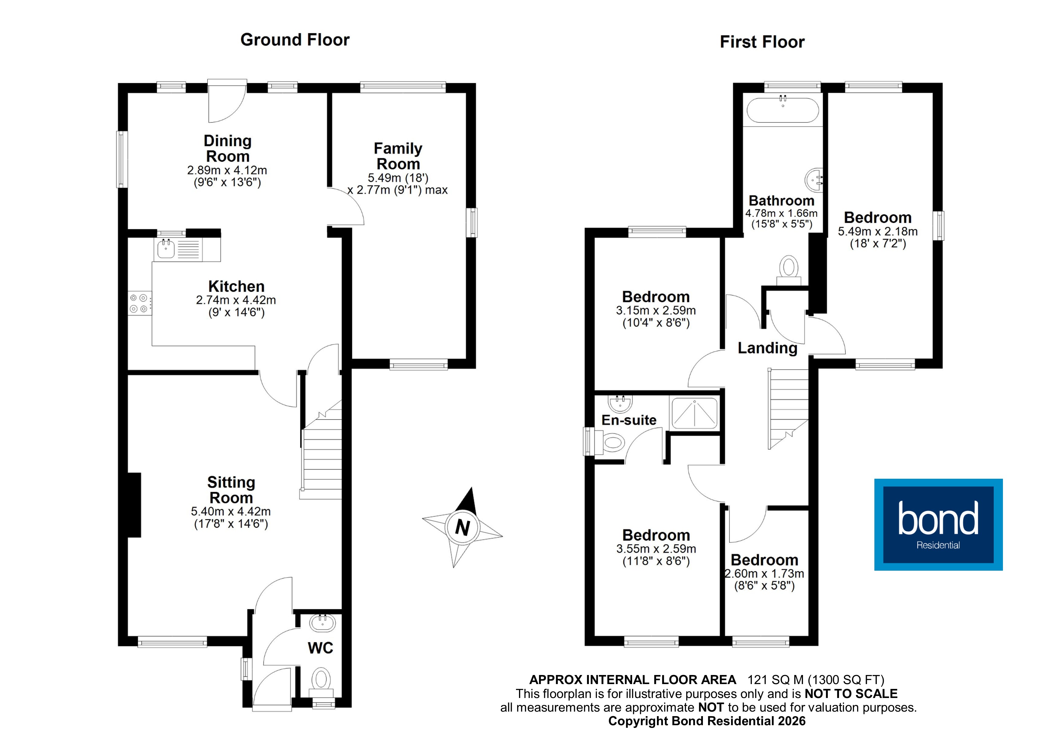Floorplan for Fortinbras Way, Chelmsford, Essex