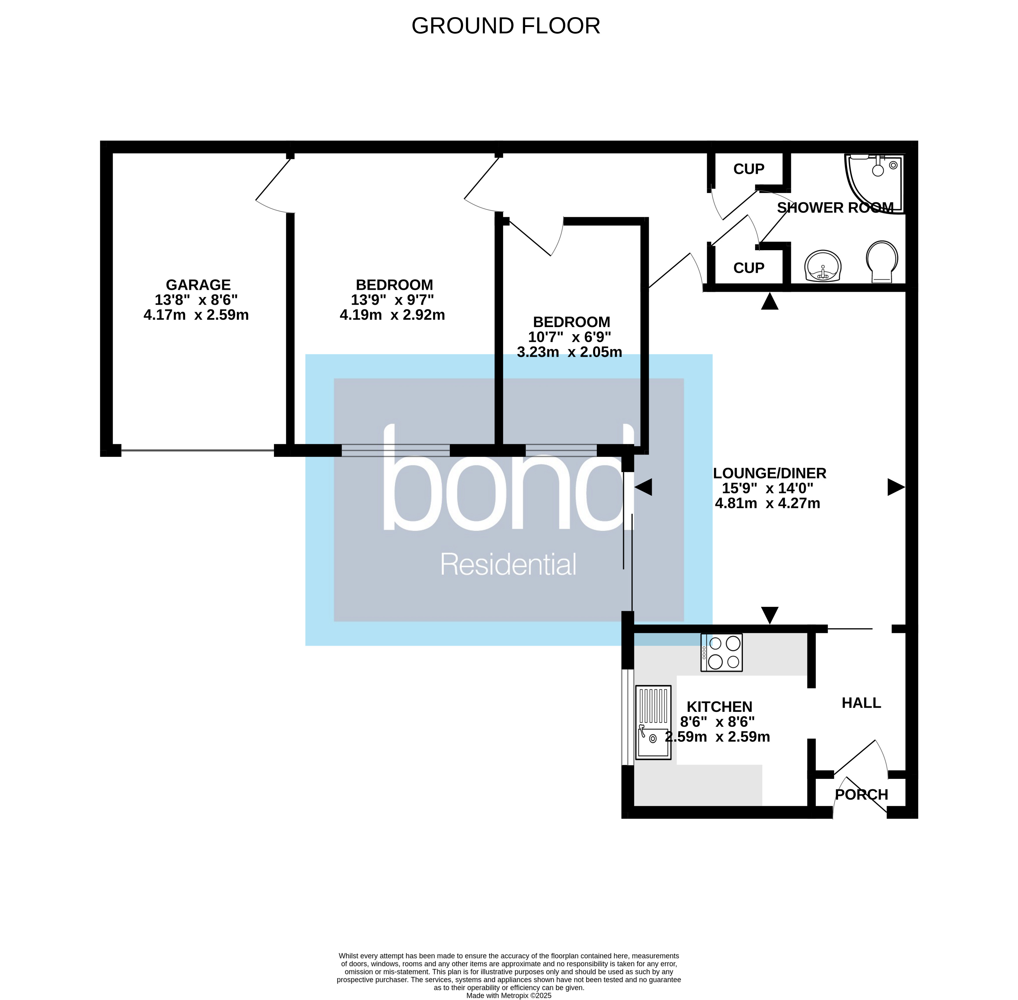 Floorplan for Chelmer Village, Chelmsford, Essex