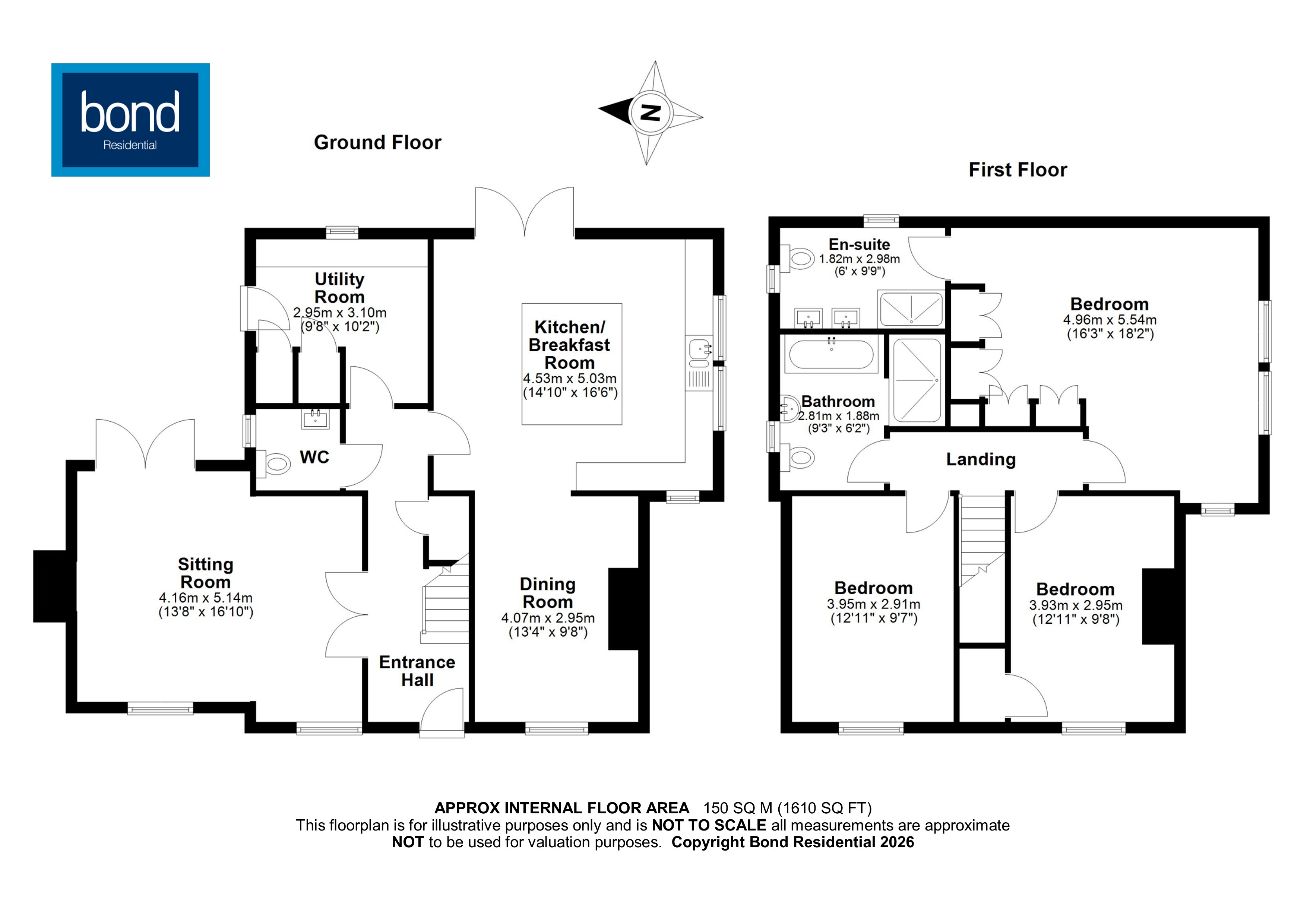 Floorplan for Woodham Ferrers, Chelmsford, Essex