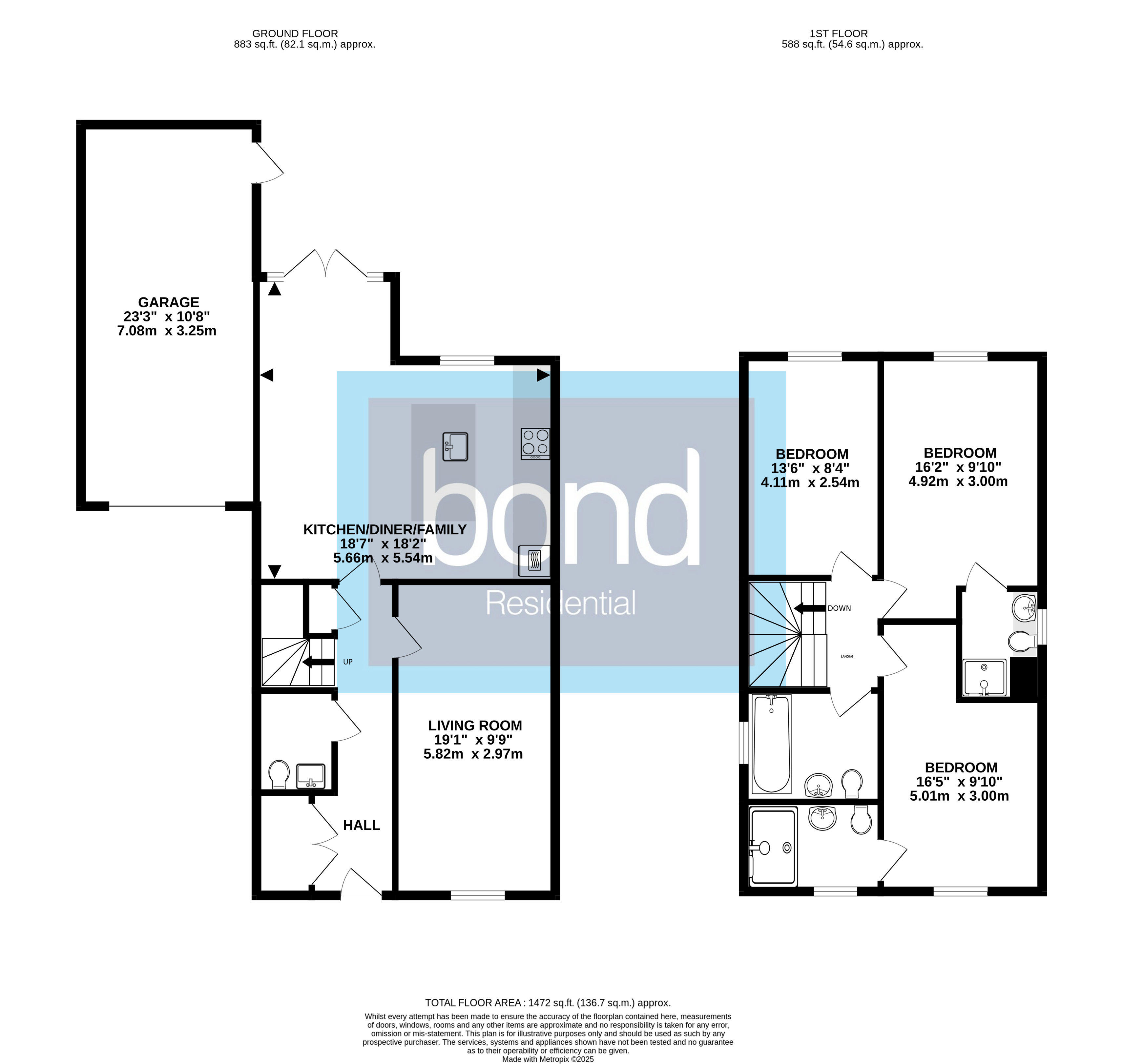 Floorplan for Hanningfield Park, Rettendon Common, Essex