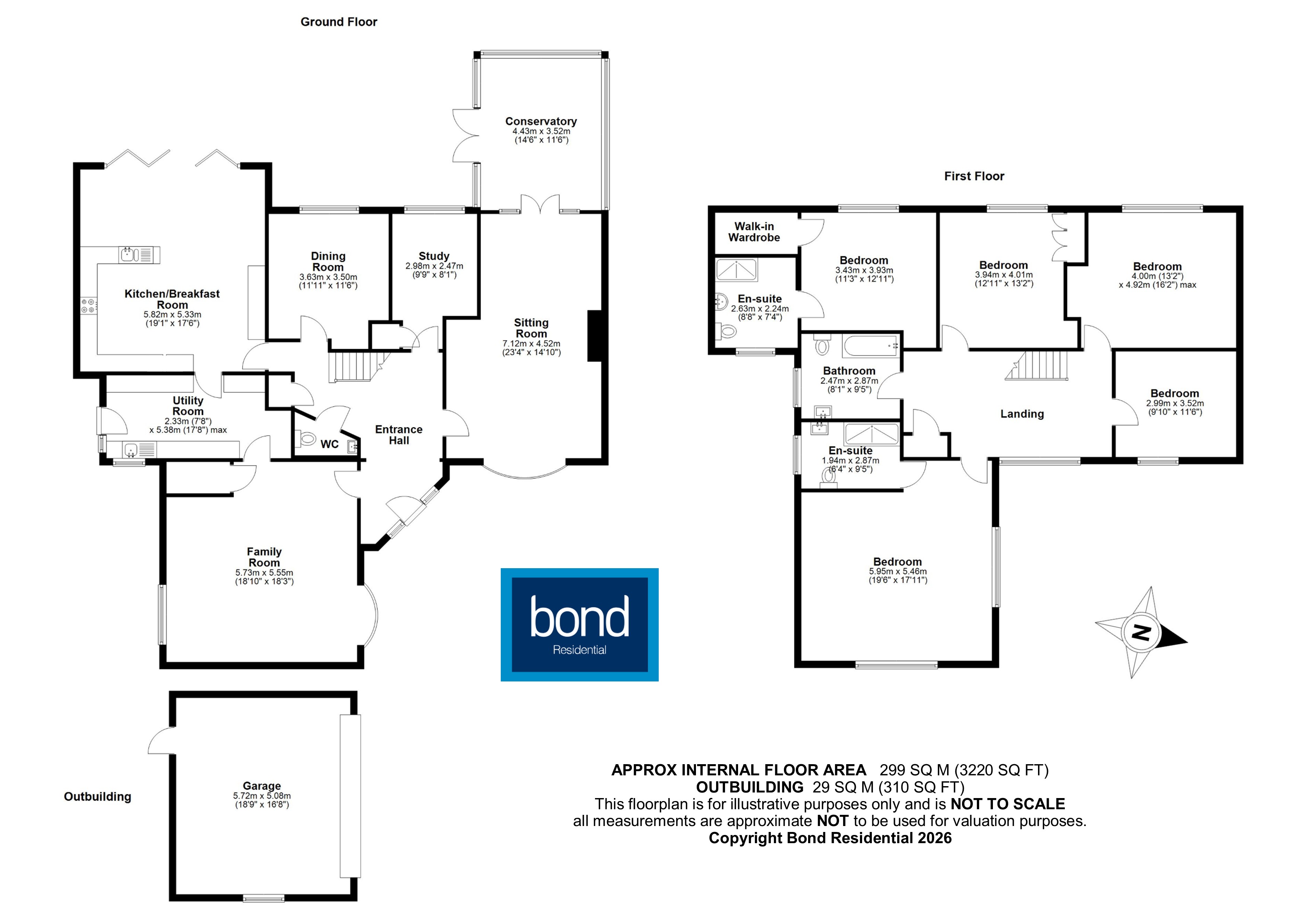 Floorplan for East Hanningfield, Chelmsford, Essex