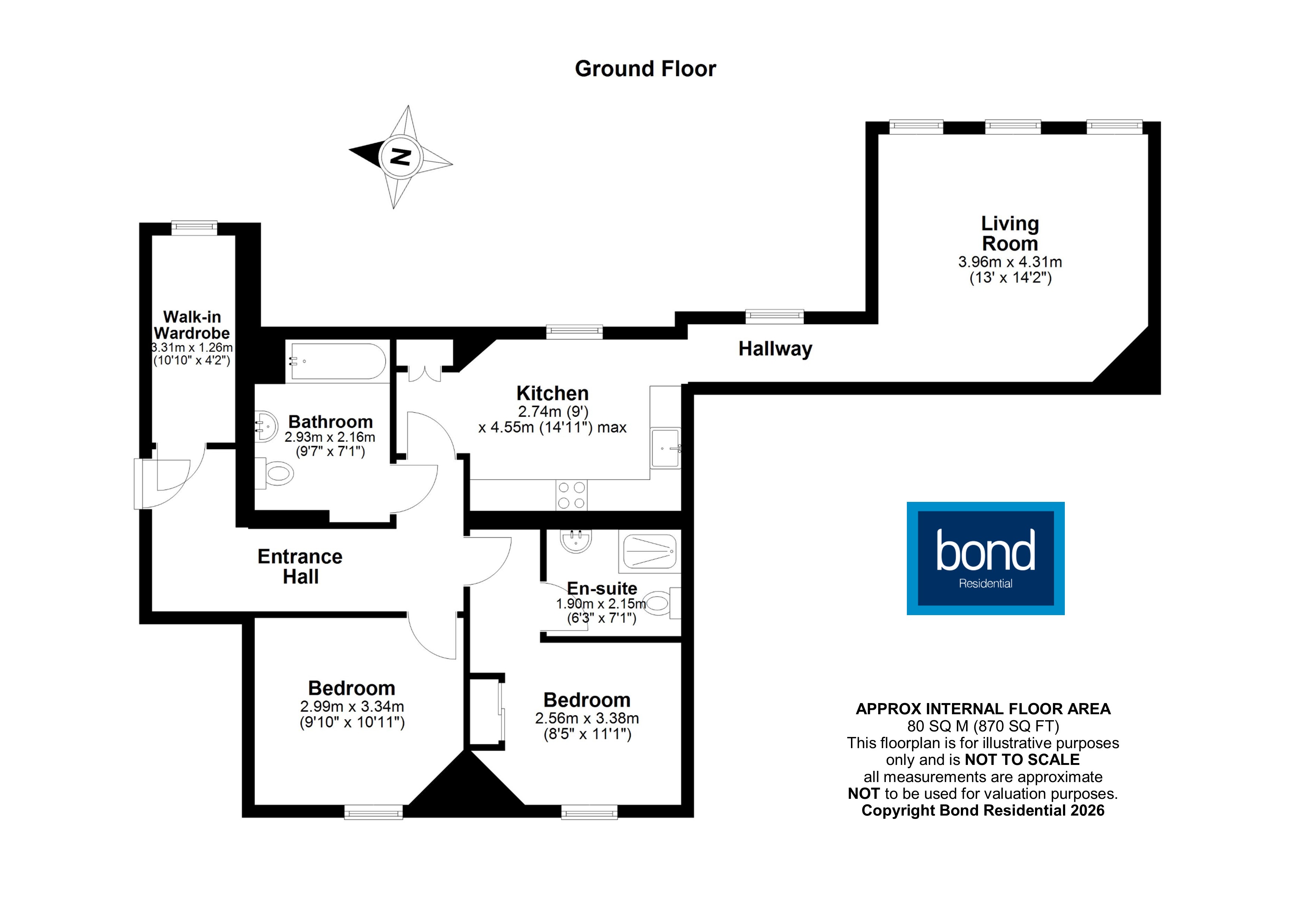 Floorplan for Mary Munnion Quarter, Chelmsford, Essex