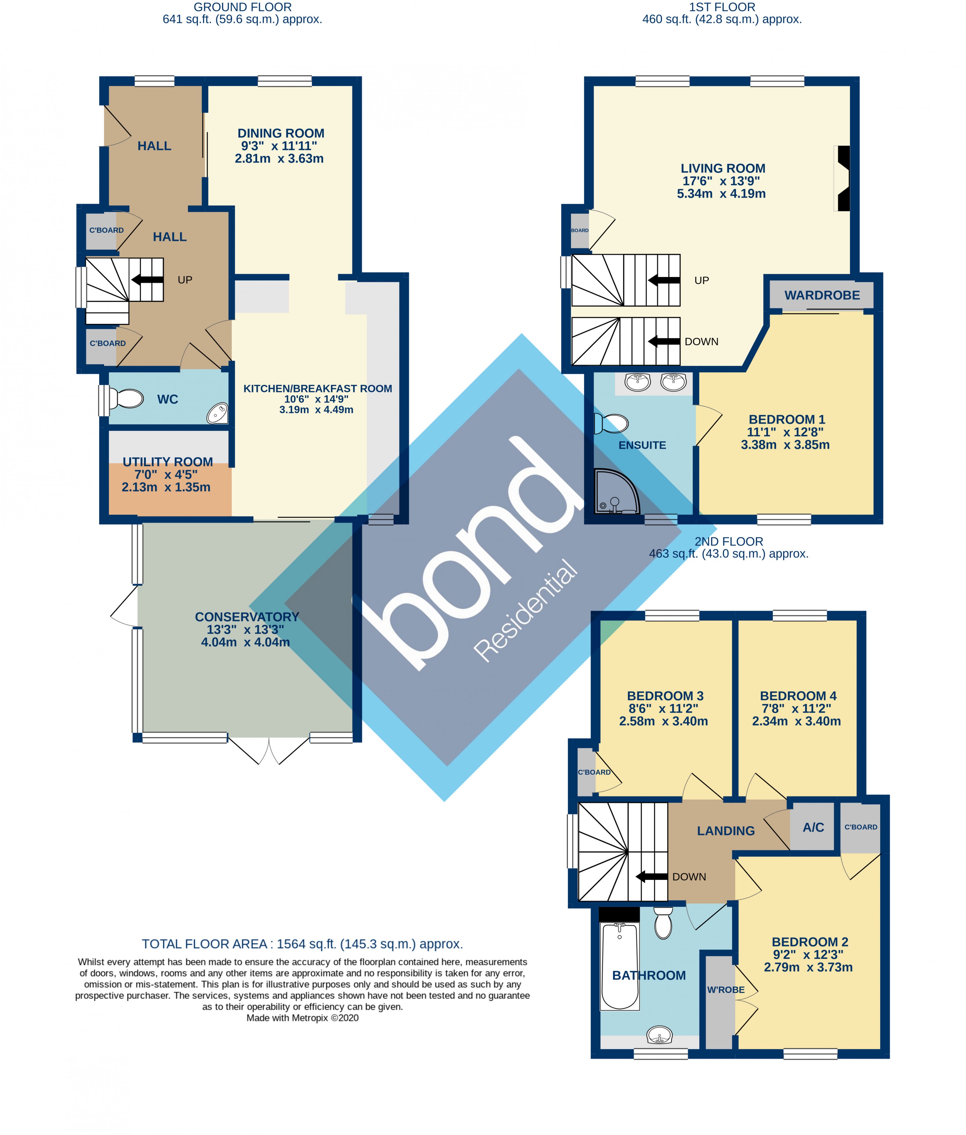 Floorplan for Great Notley, Braintree, Essex