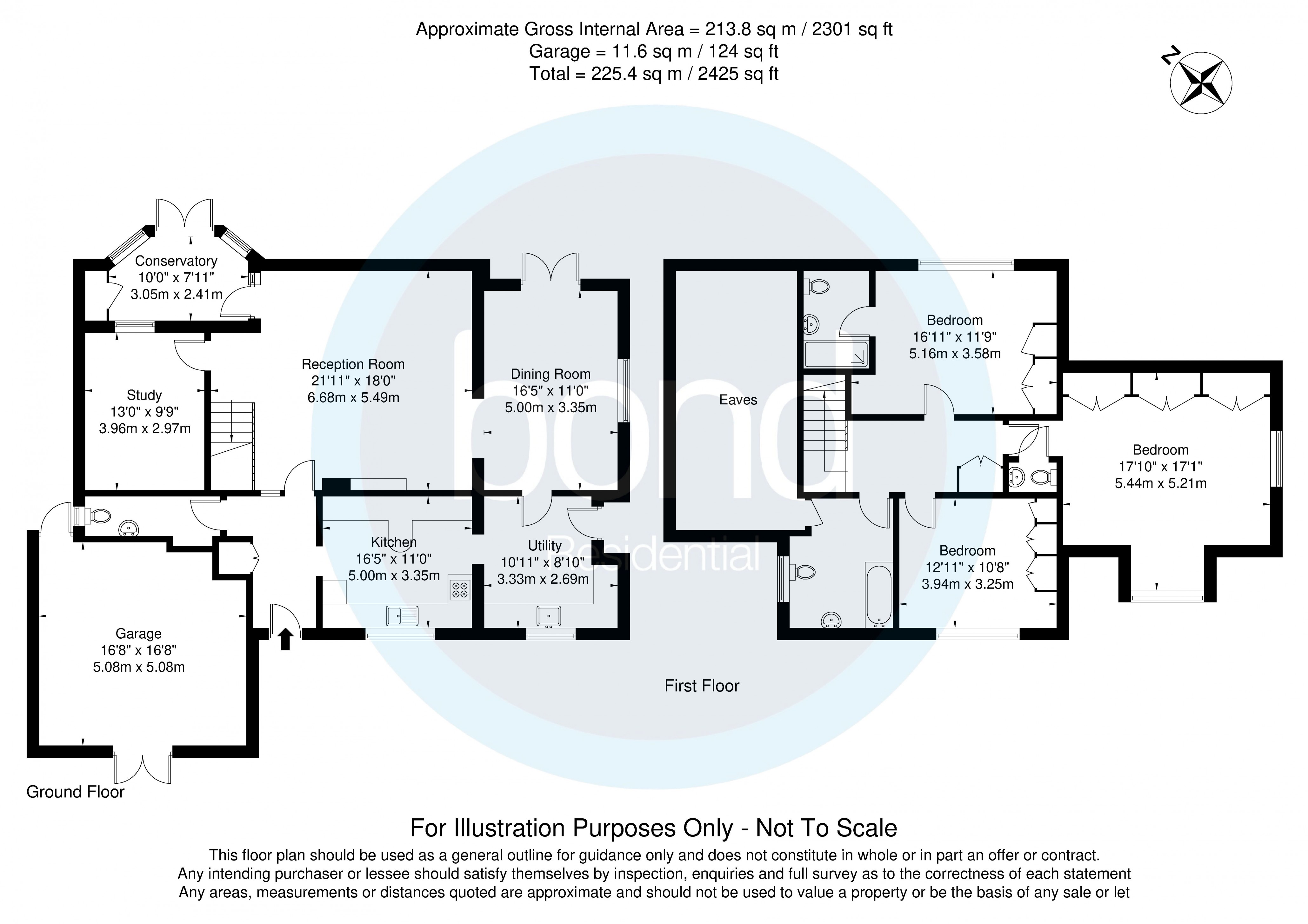 Floorplan for Little Baddow, Chelmsford, Essex