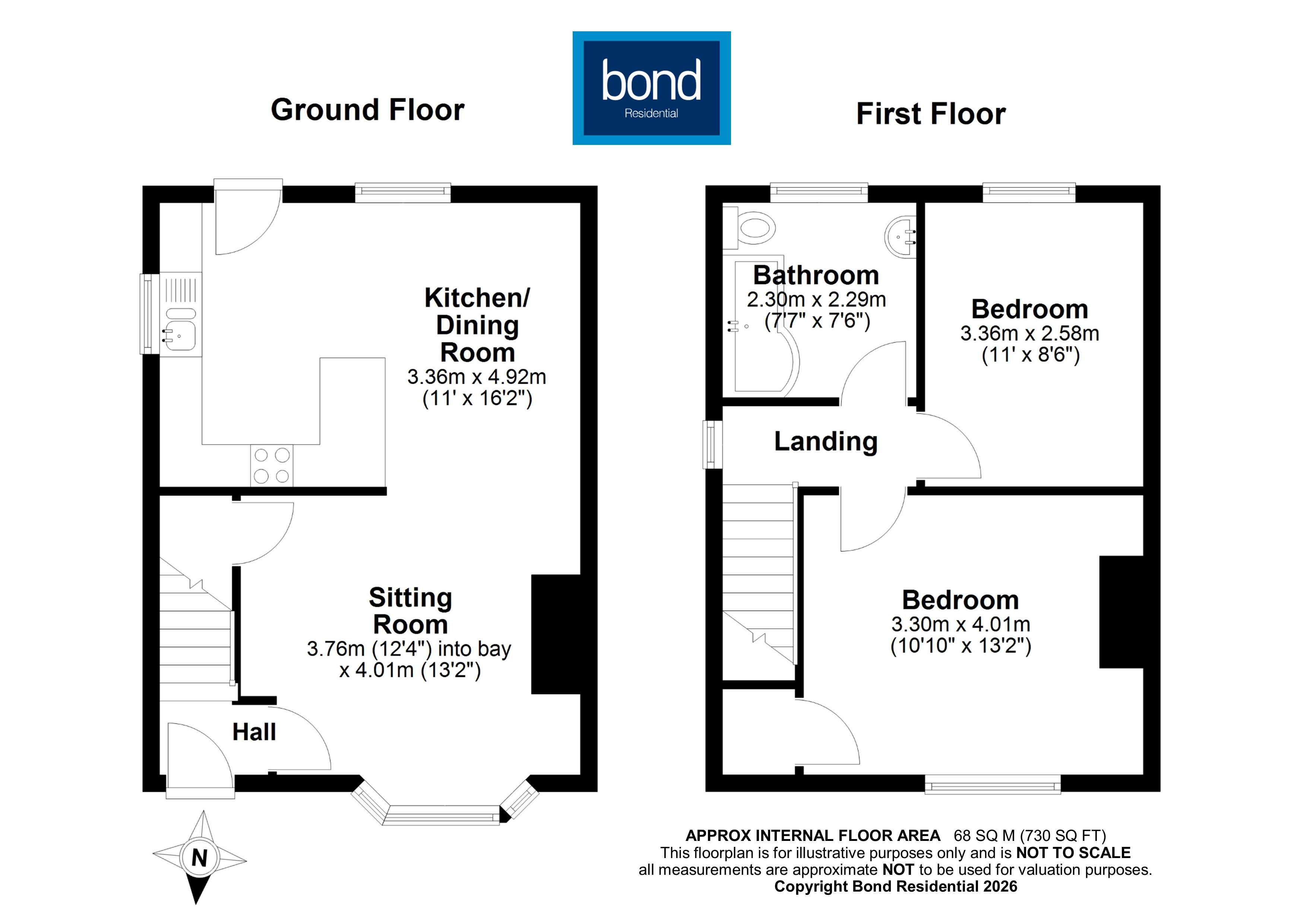 Floorplan for Galleywood, Chelmsford, Essex