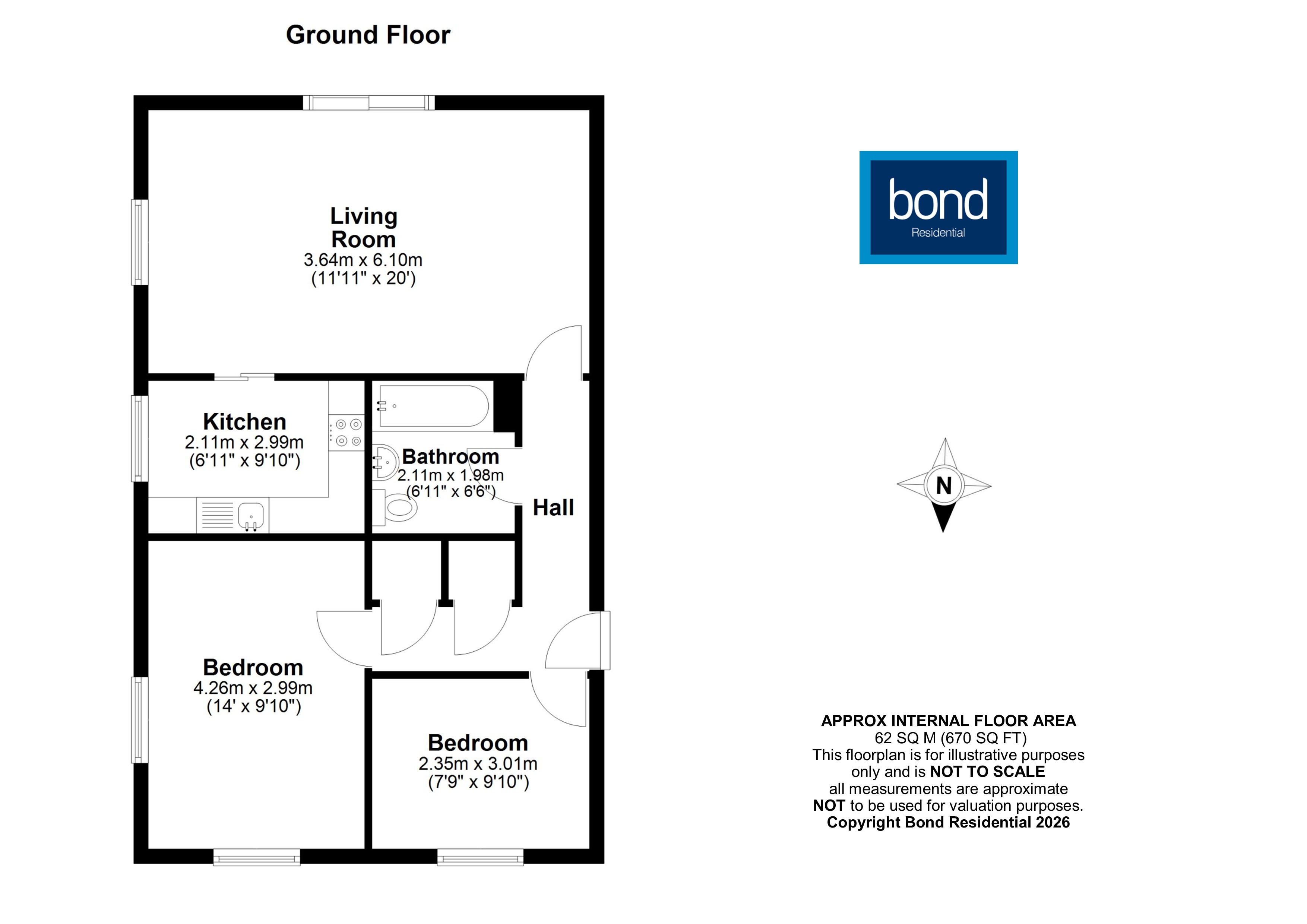 Floorplan for Little Baddow, Chelmsford, Essex