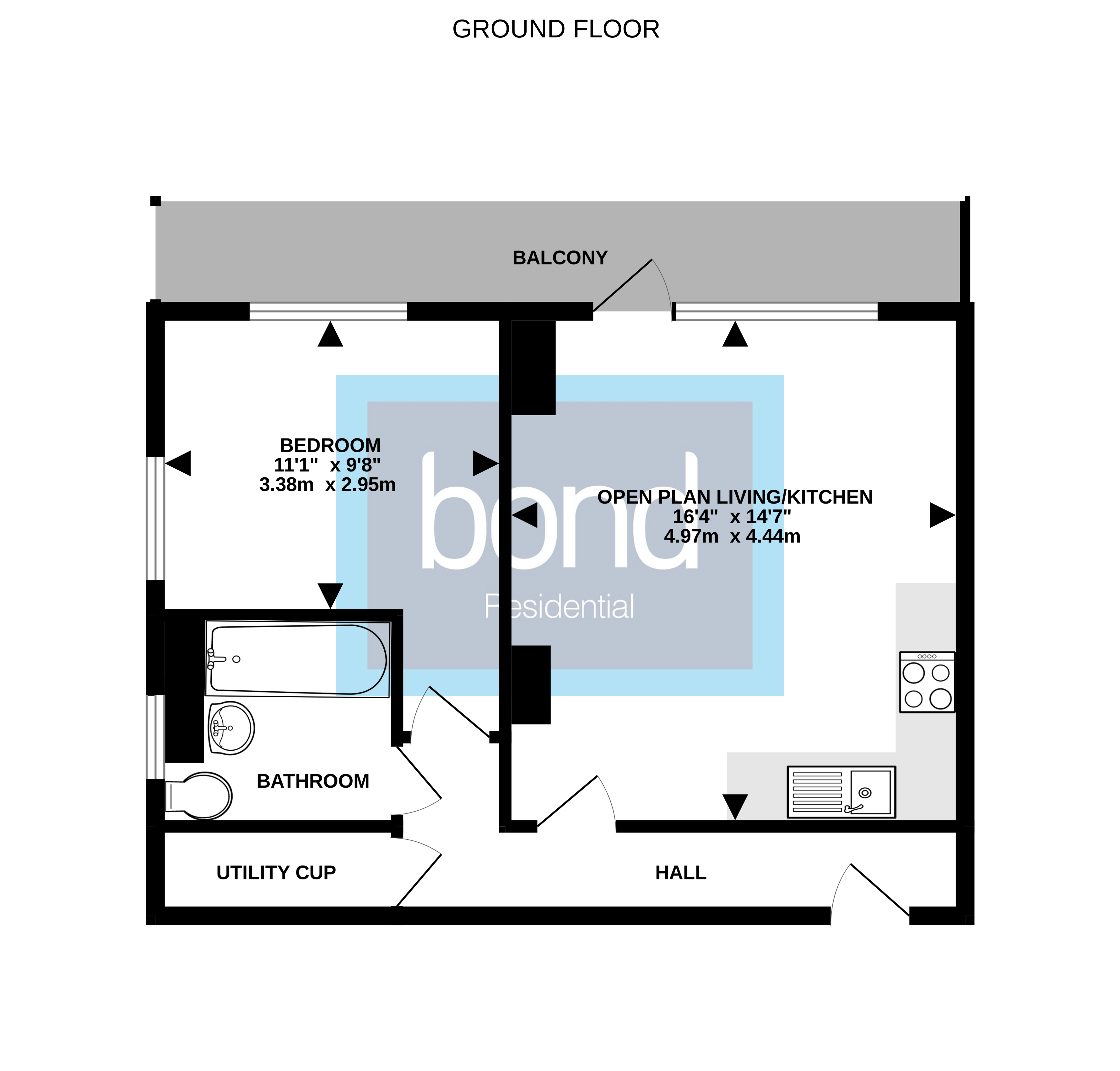 Floorplan for Wharf Road, Chelmsford, Essex