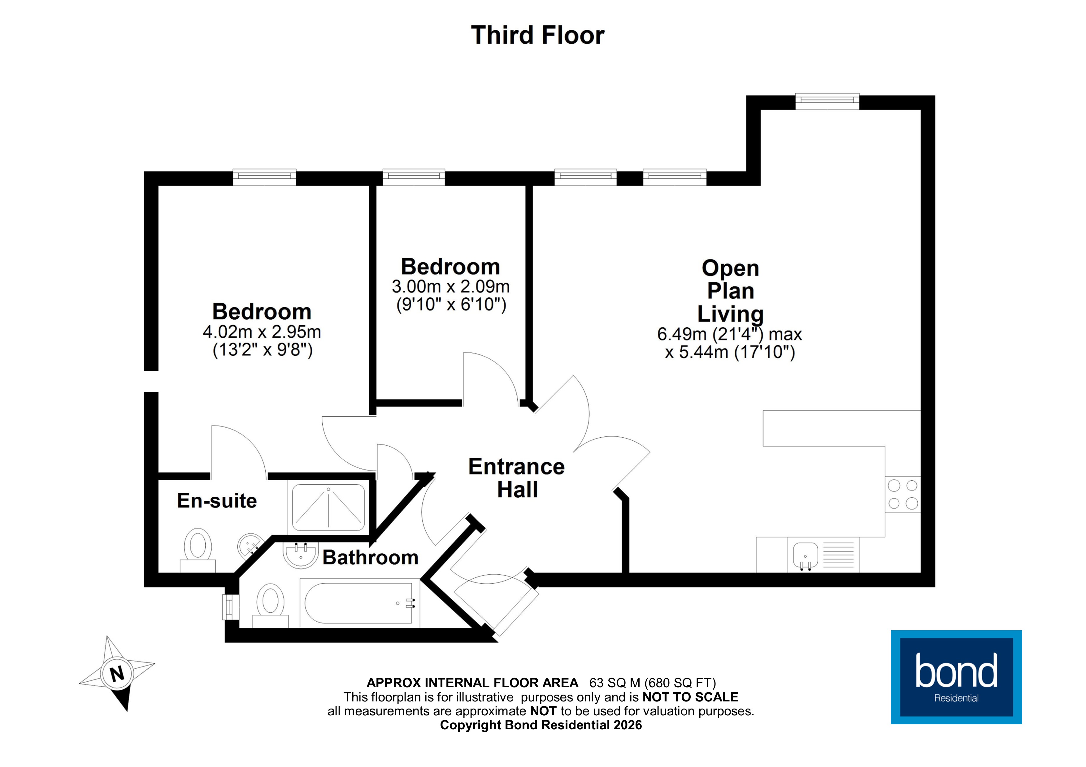 Floorplan for Hall Street, Chelmsford, Essex
