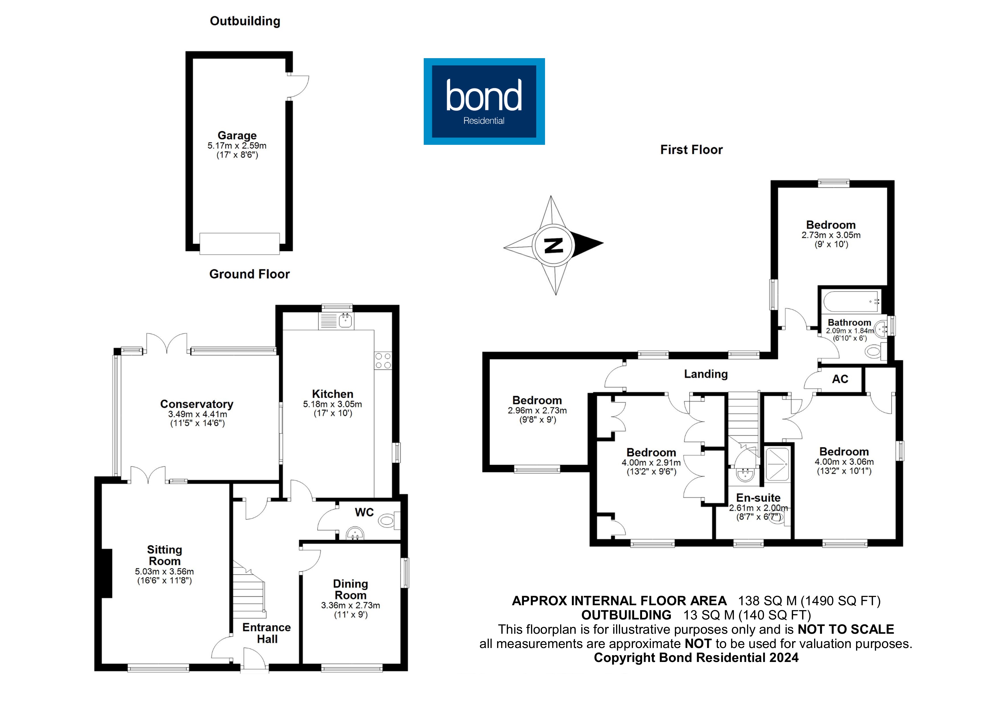 Floorplan for Broomfield, Chelmsford, Essex