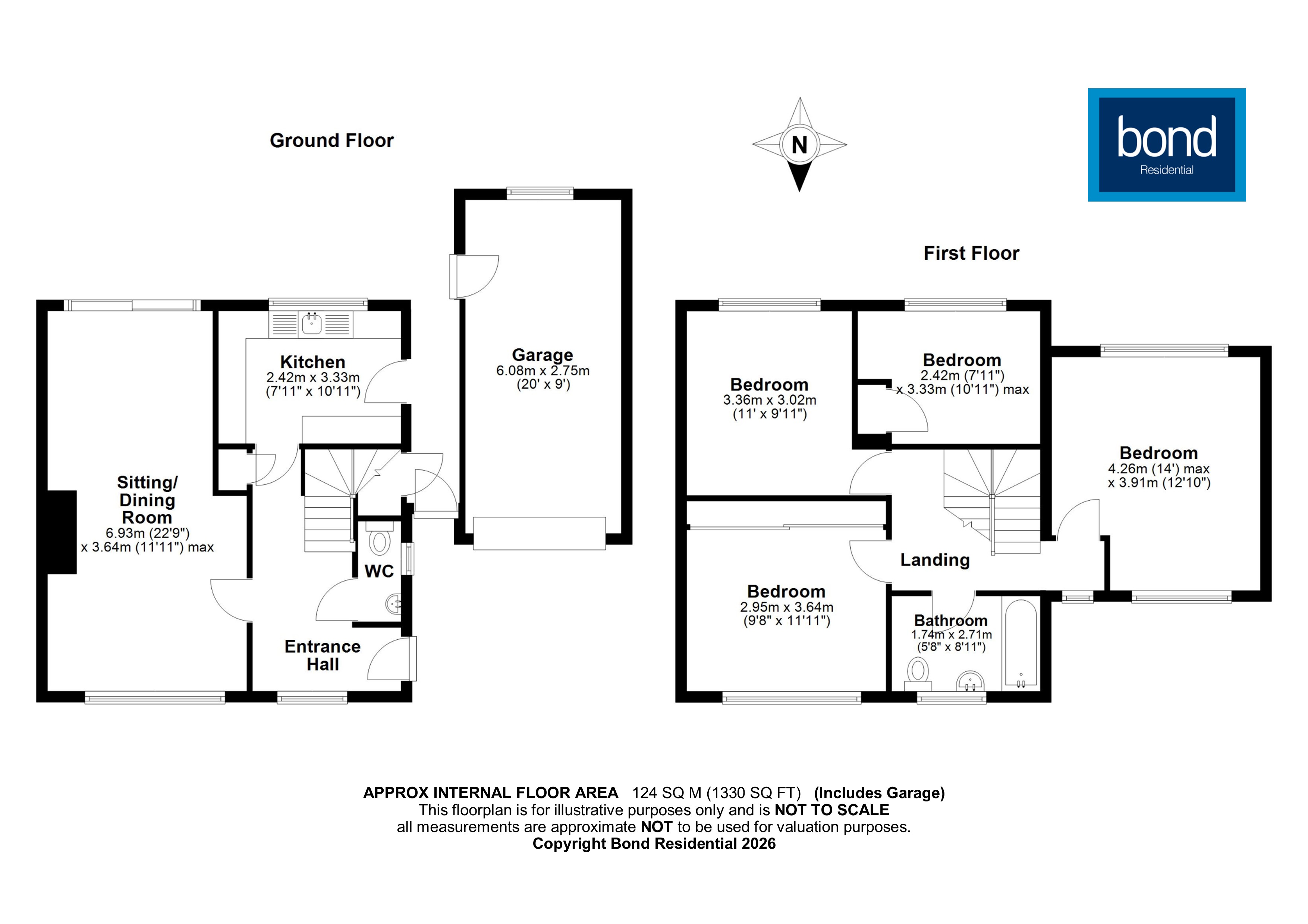 Floorplan for Writtle, Chelmsford, Essex