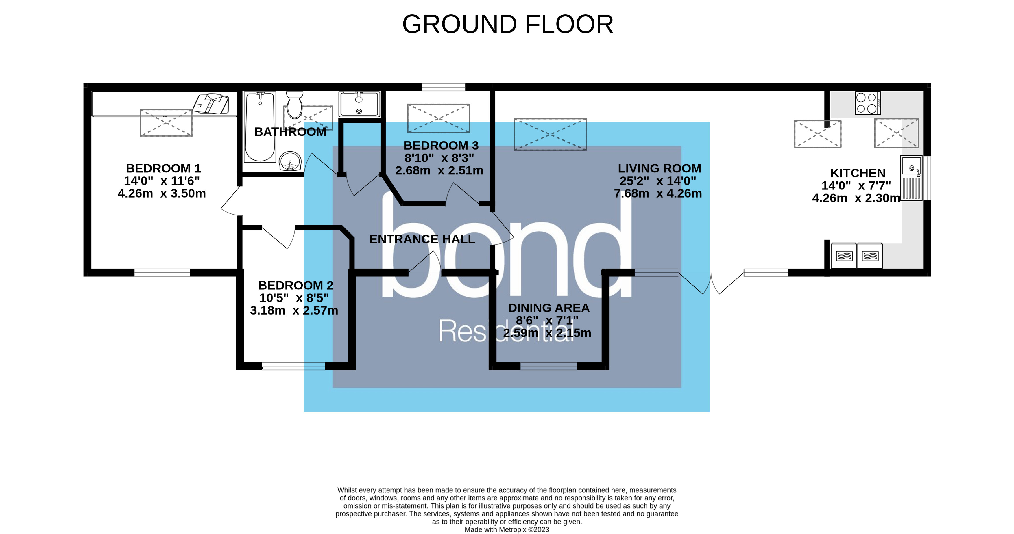 Floorplan for Woodham Walter, Maldon, Essex