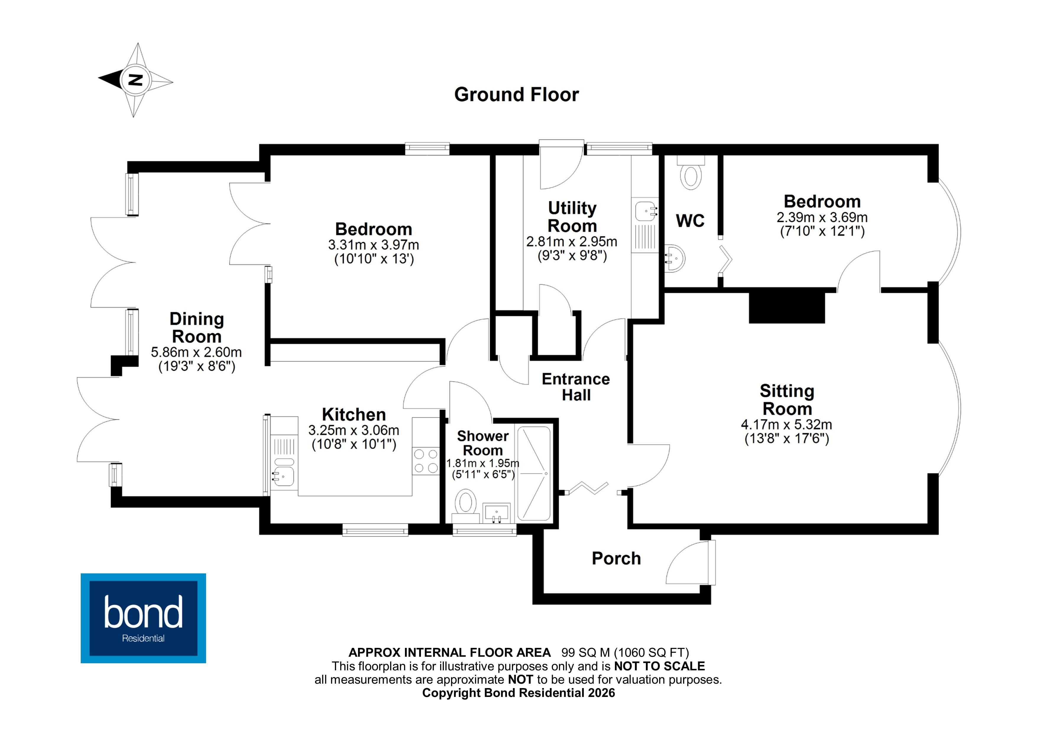 Floorplan for Danbury, Chelmsford, Essex