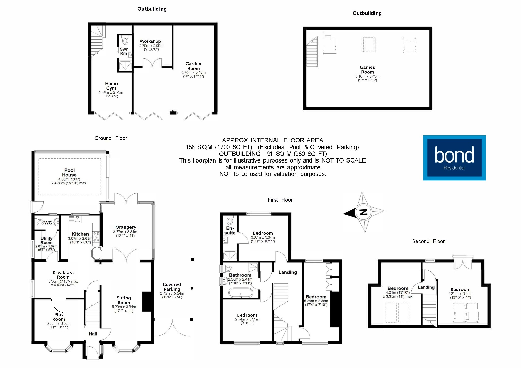 Floorplan for Danbury, Chelmsford, Essex
