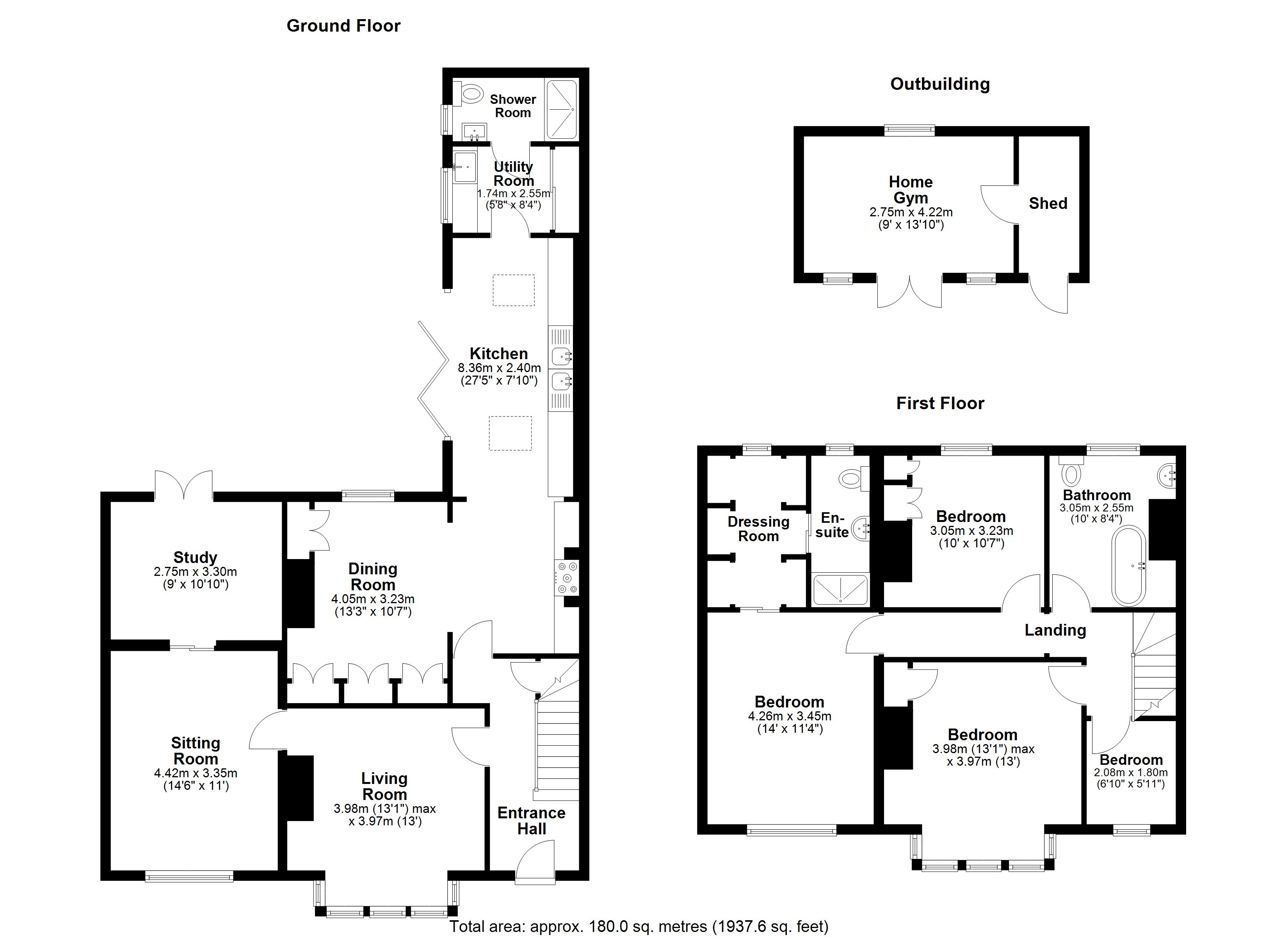 Floorplan for Danbury, Chelmsford, Essex