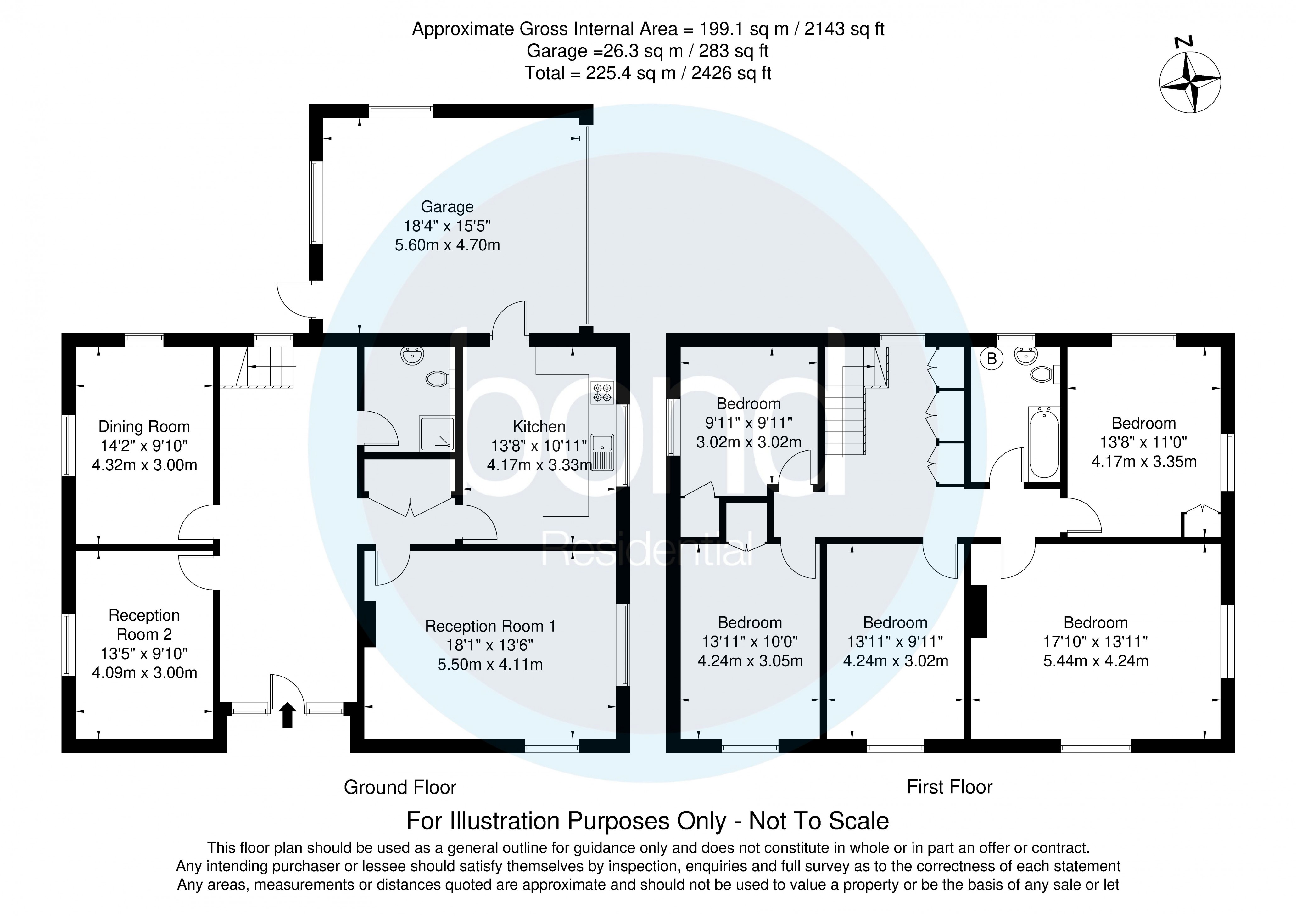 Floorplan for Danbury, Chelmsford, Essex