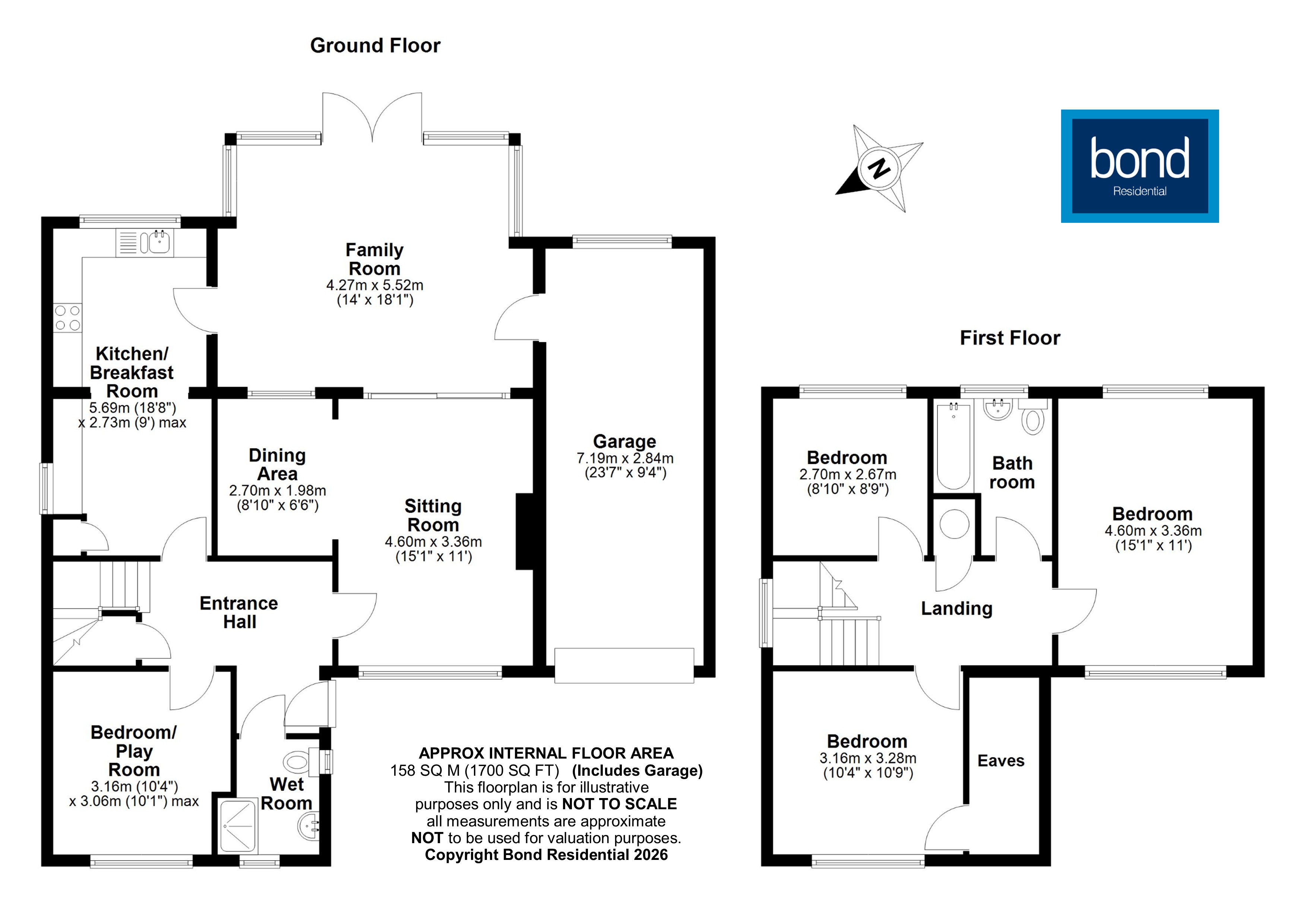 Floorplan for Old Springfield, Chelmsford, Essex