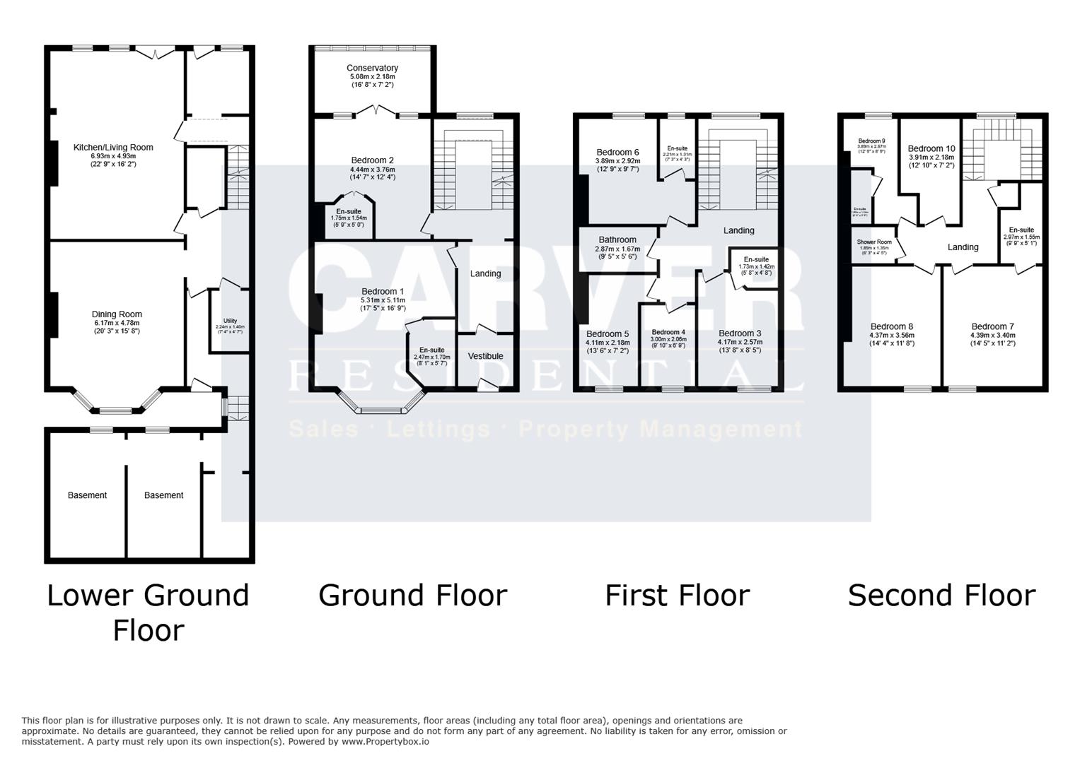 Floorplan for Woodland Road, Darlington