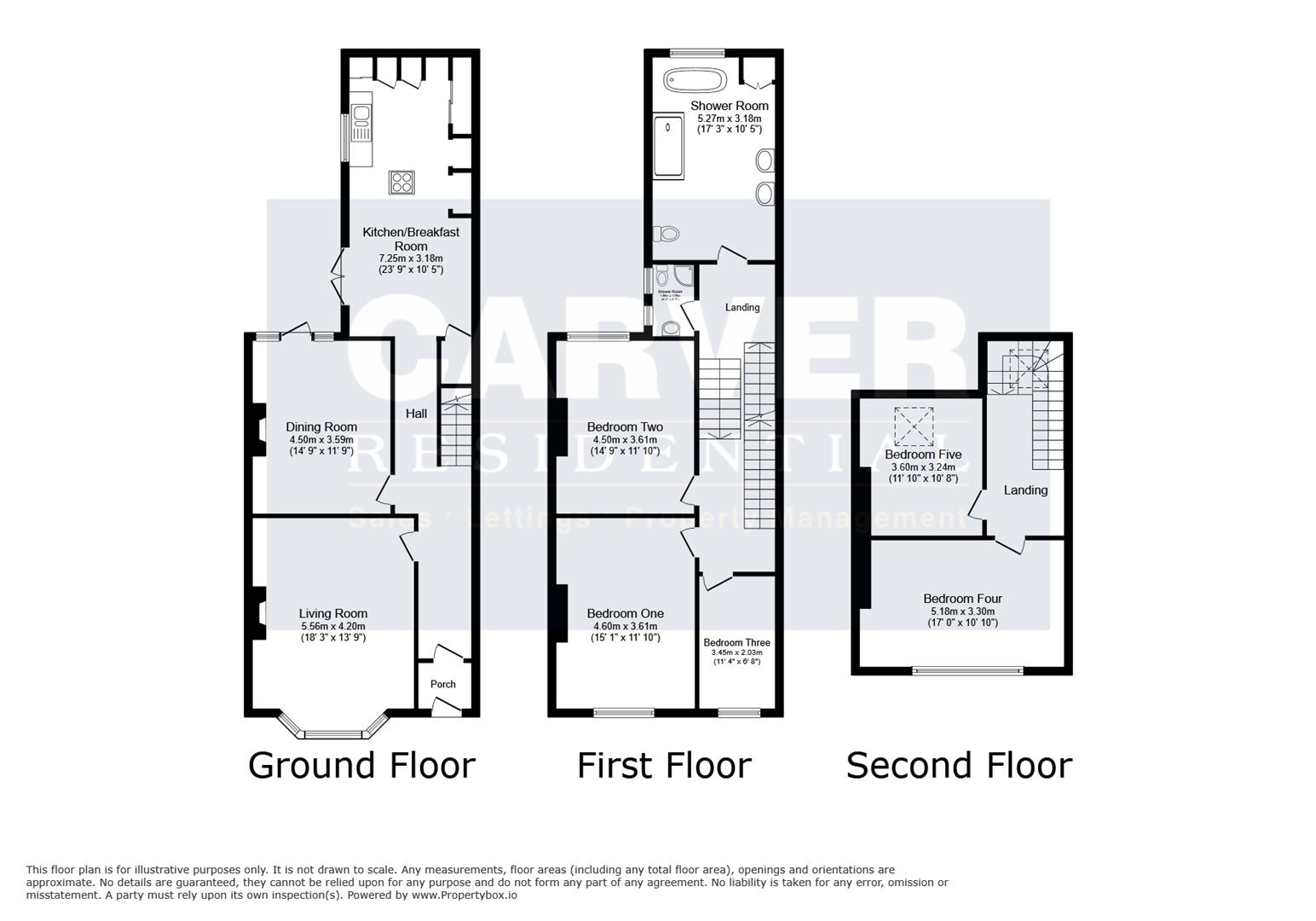 Floorplan for Swinburne Road, Darlington