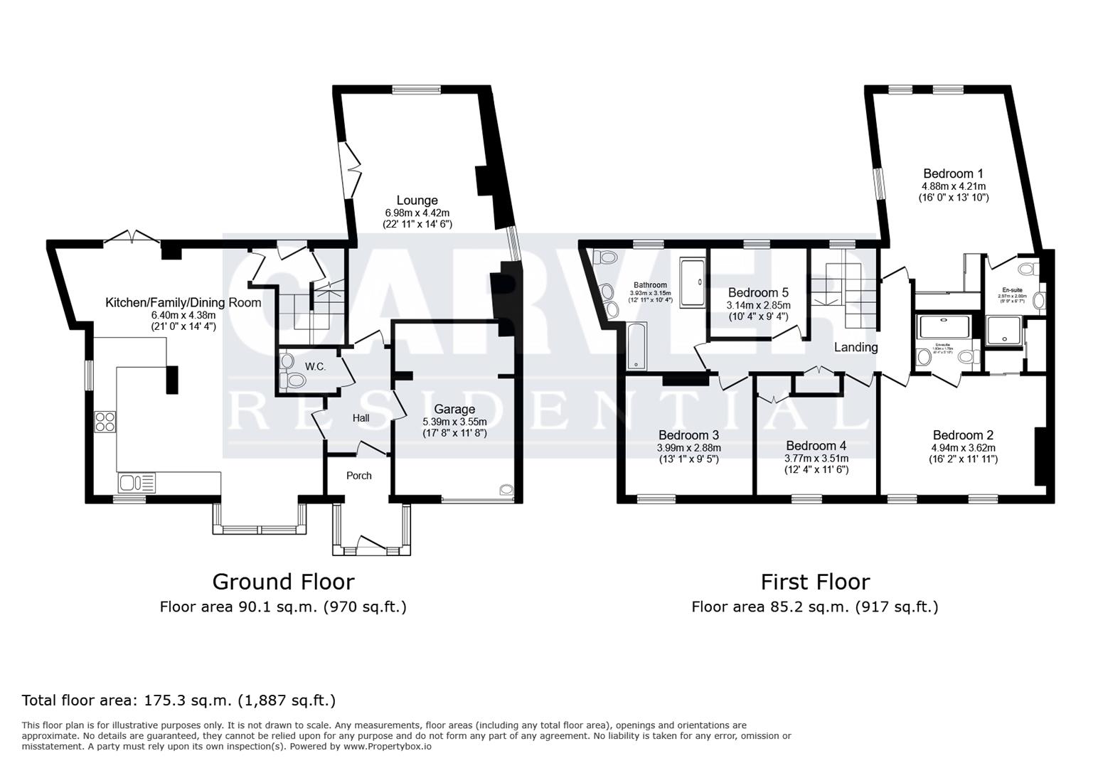 Floorplan for Long Newton, Stockton-On-Tees