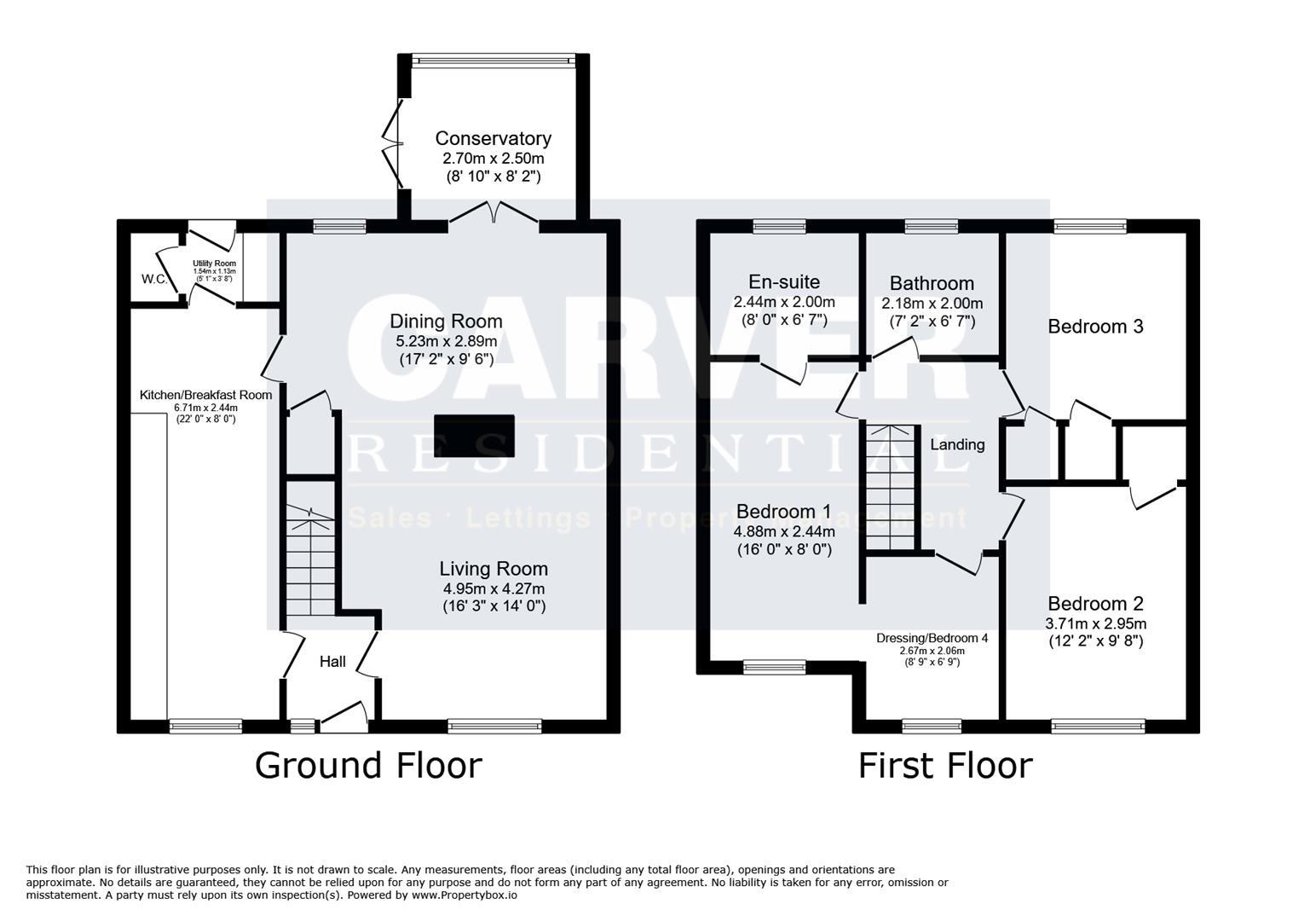 Floorplan for Minster Walk, Hurworth, Darlington