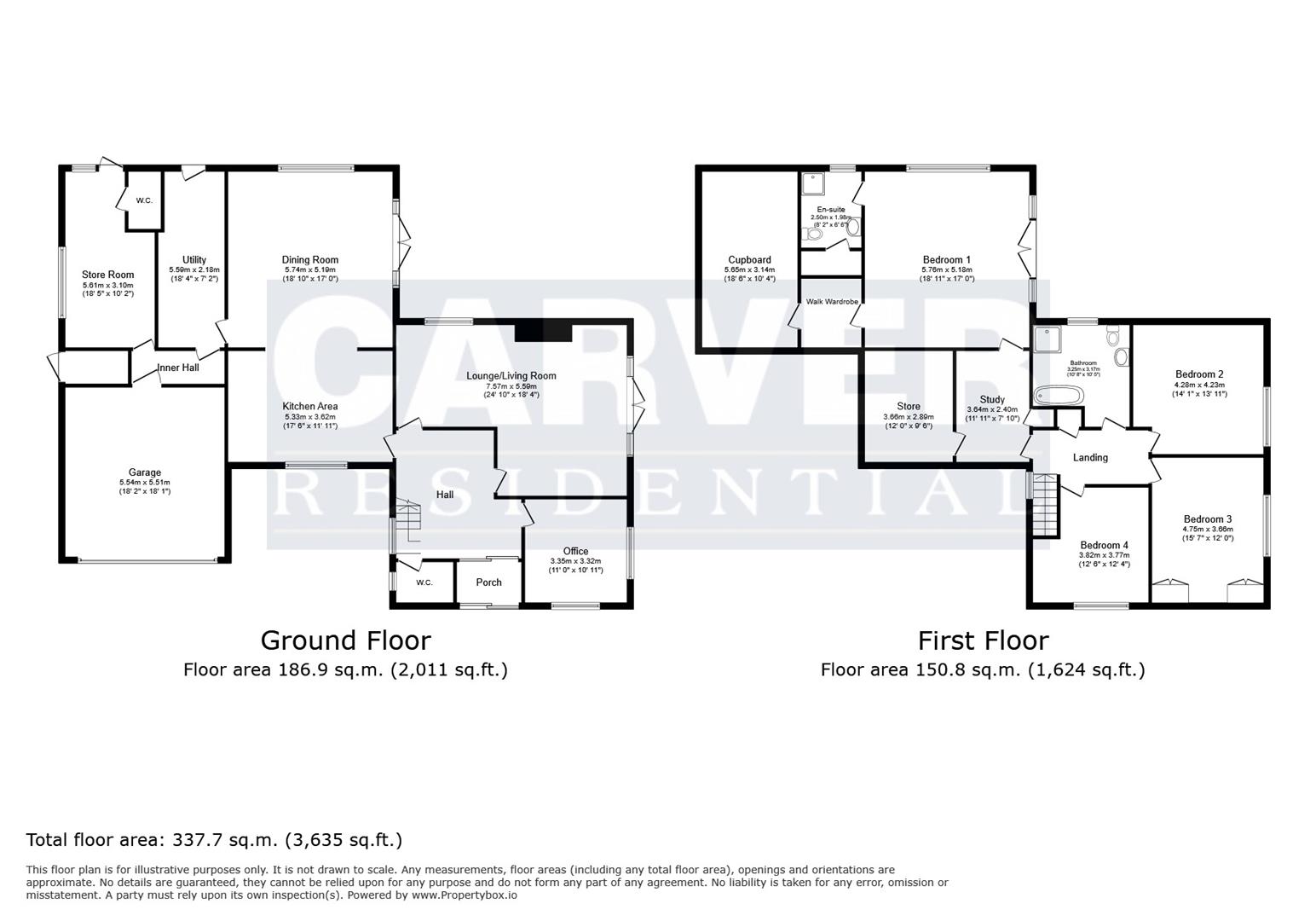 Floorplan for Northallerton Road, Brompton, Northallerton