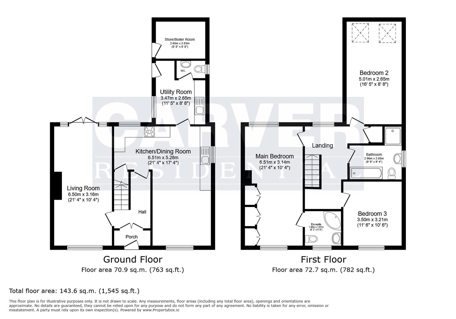 Floorplan for Station Road, Newton Le Willows, Bedale