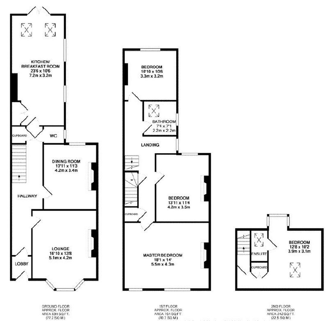 Floorplan for Greenbank Road, Darlington