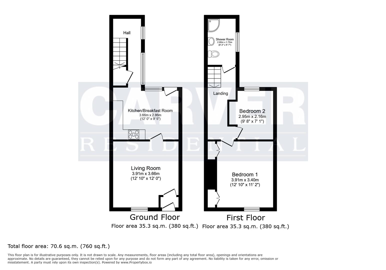 Floorplan for Richmond Road, Skeeby, Richmond