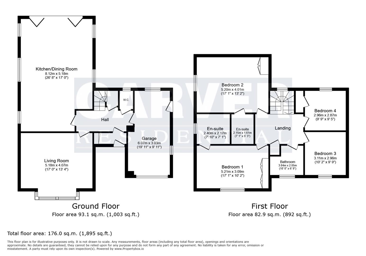 Floorplan for Hornby, Northallerton