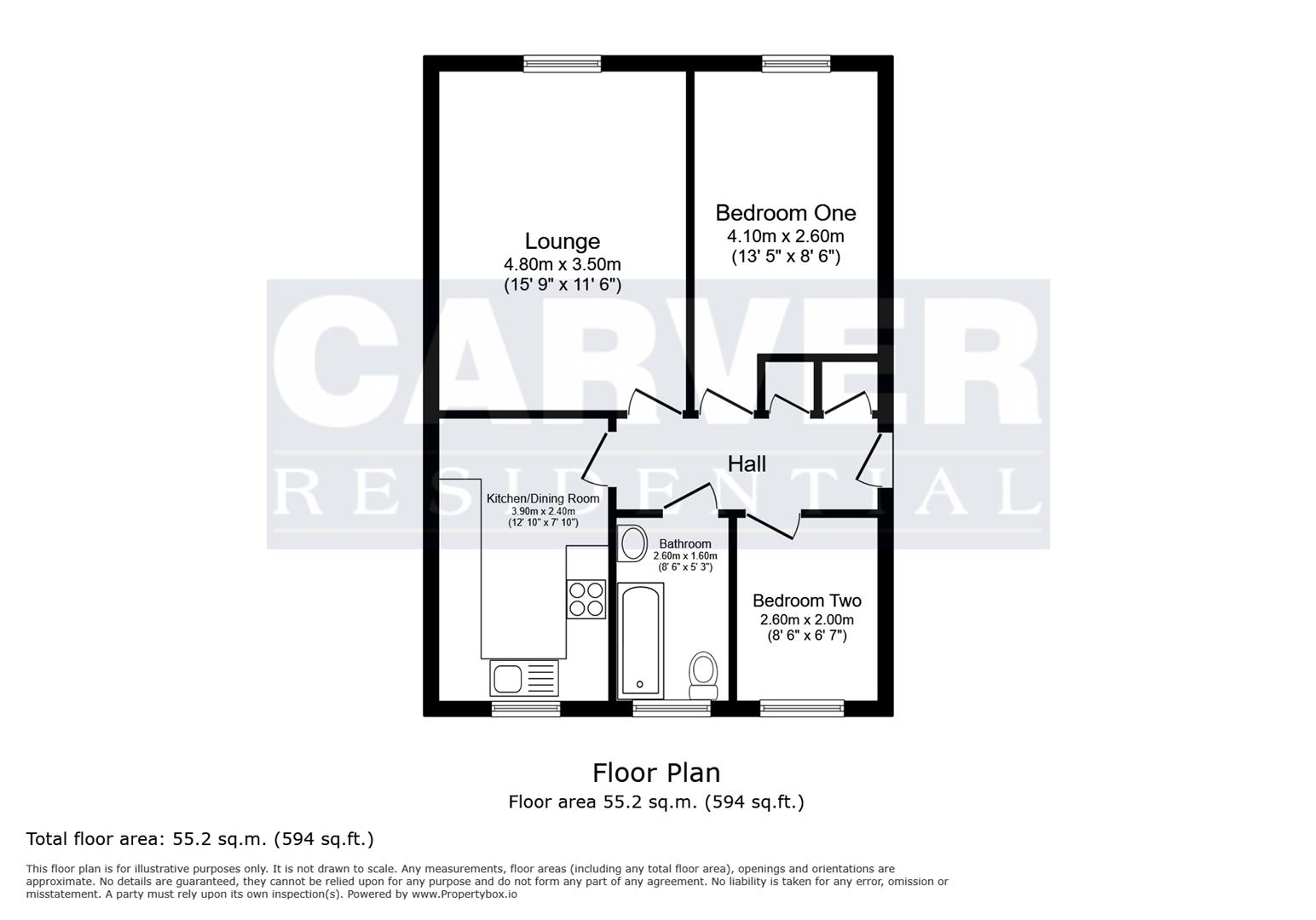 Floorplan for Haven Gardens, Darlington