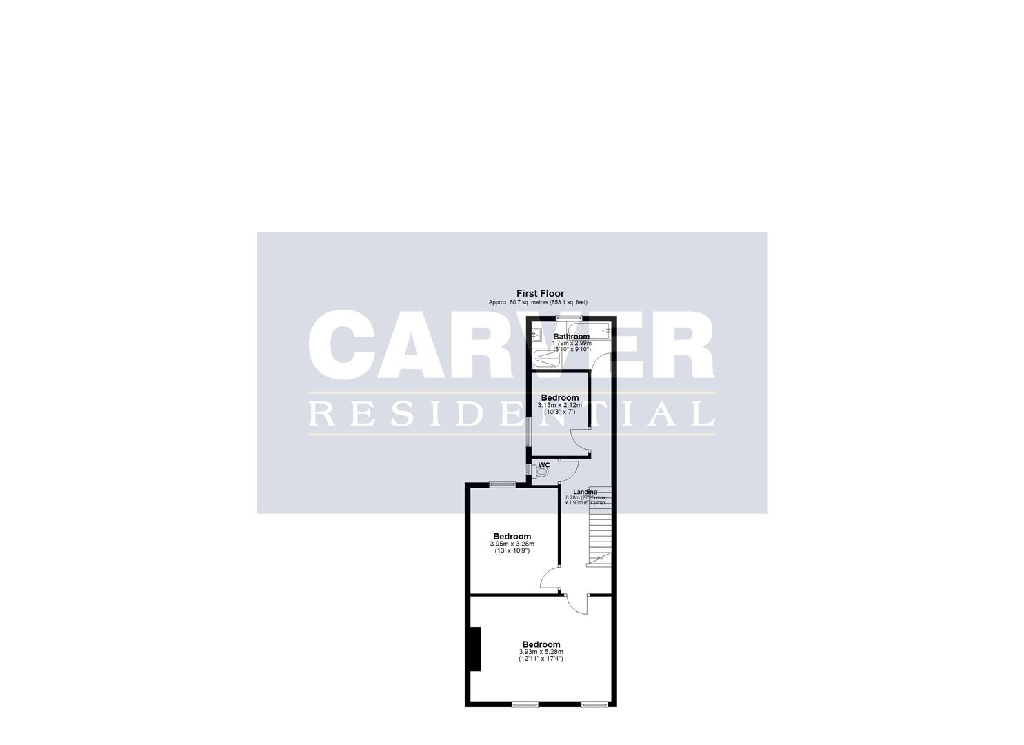 Floorplan for Stockton Road, Darlington
