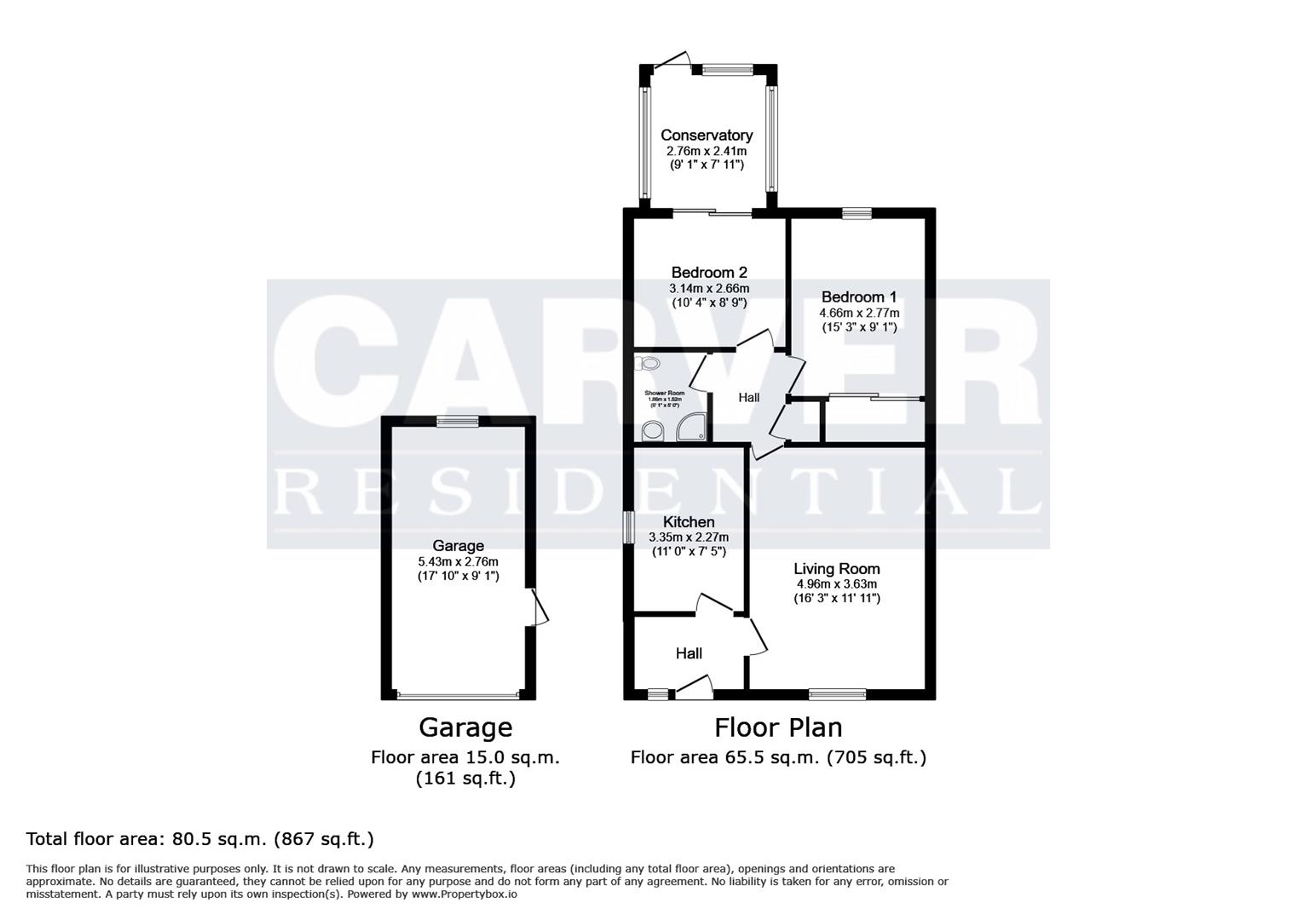 Floorplan for St. Anthonys Avenue, Northallerton