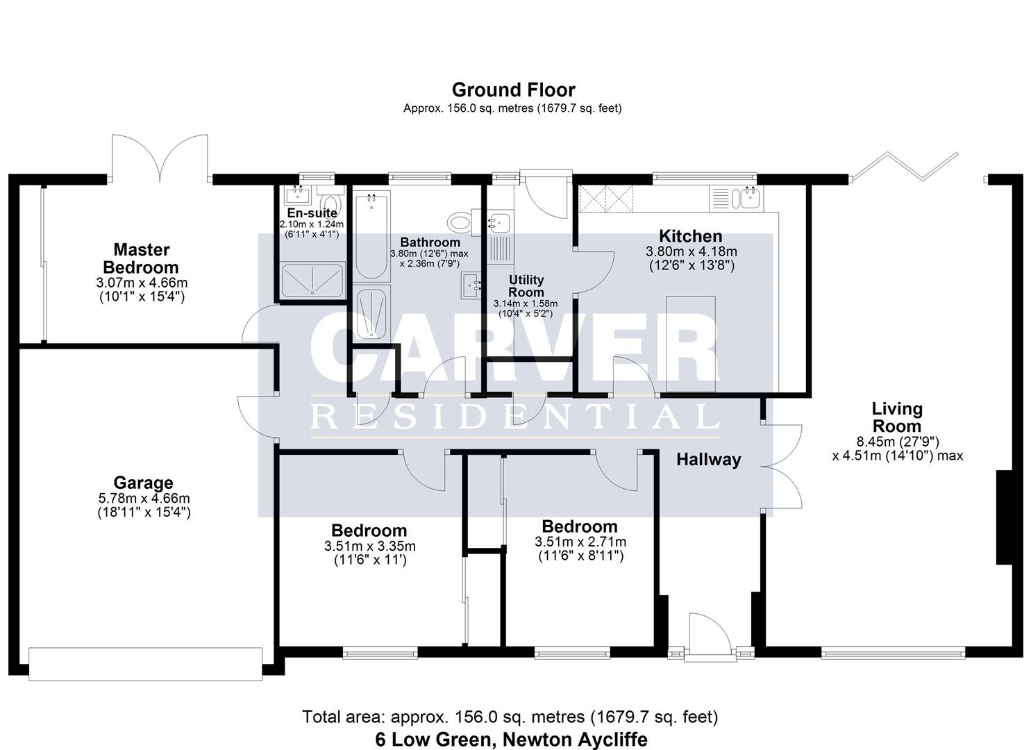 Floorplan for Low Green, Woodham