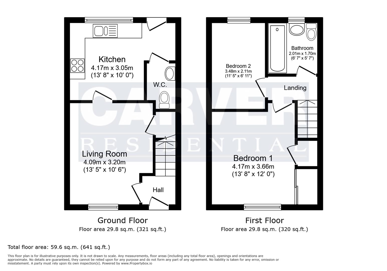 Floorplan for The Pasture, Newton Aycliffe