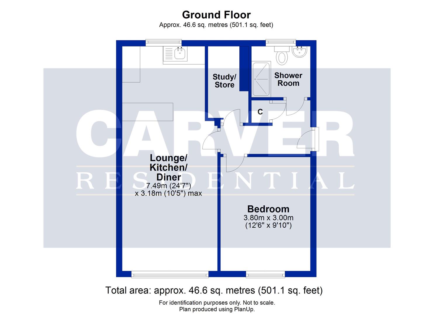 Floorplan for Longfield Road, Darlington