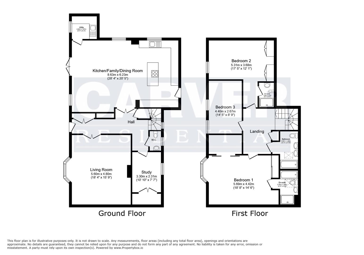 Floorplan for Dinsdale Hall, Middleton St. George, Darlington