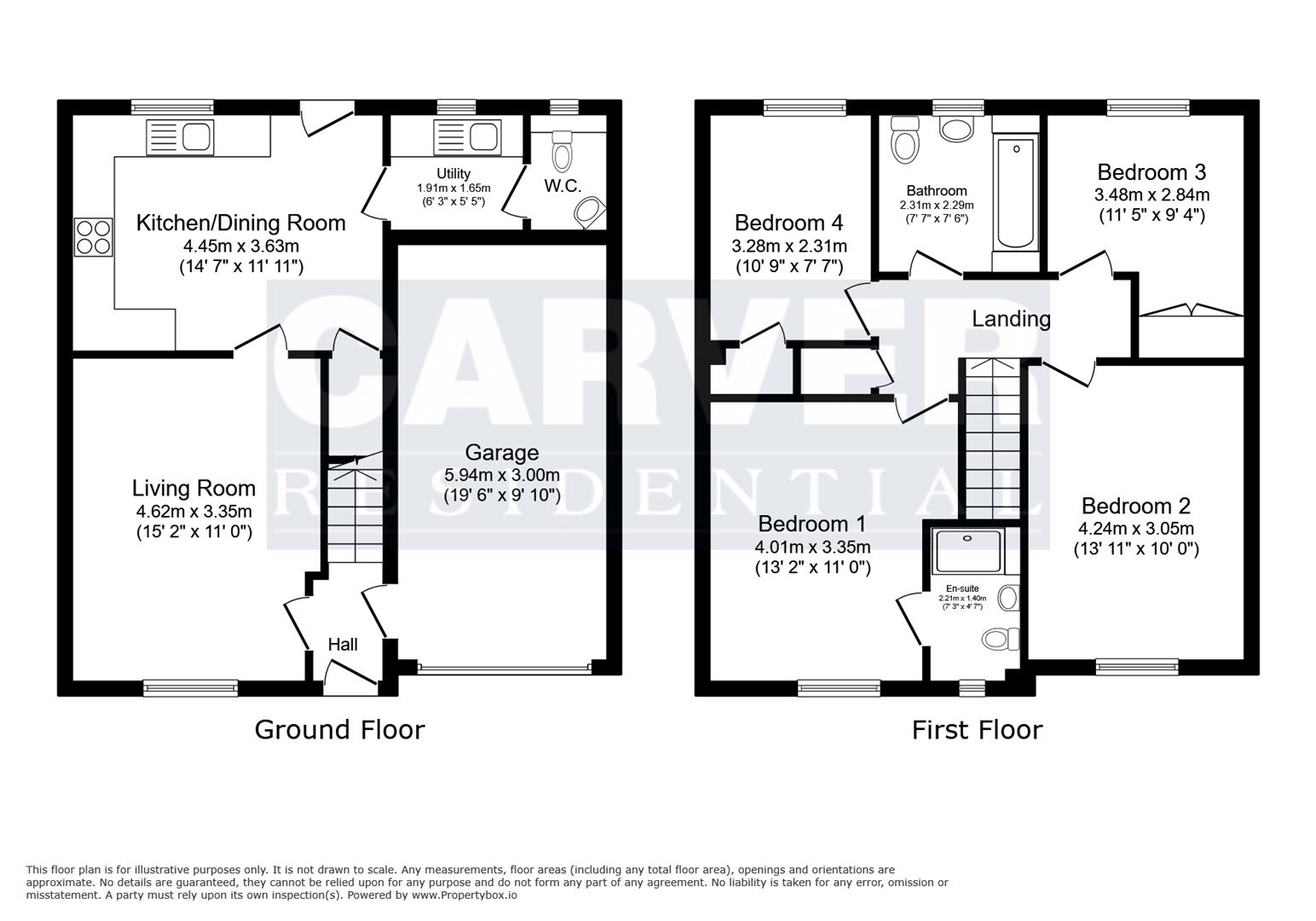 Floorplan for Magna Rise, East Cowton
