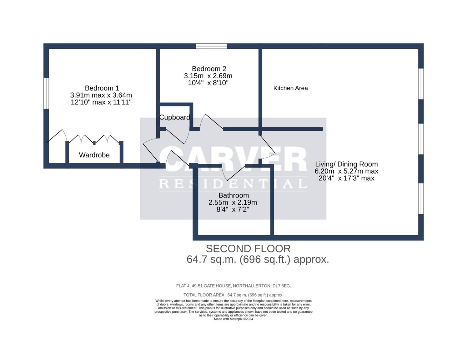Floorplan for High Street, Northallerton