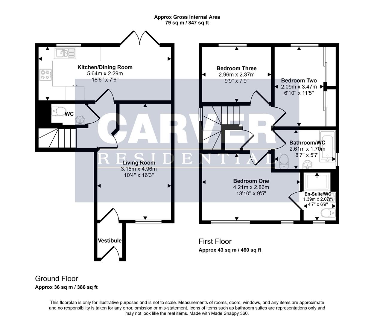 Floorplan for Sturrock Court, Shildon
