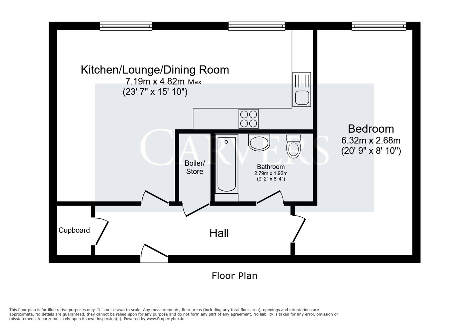 Floorplan for Finkills Way, Northallerton