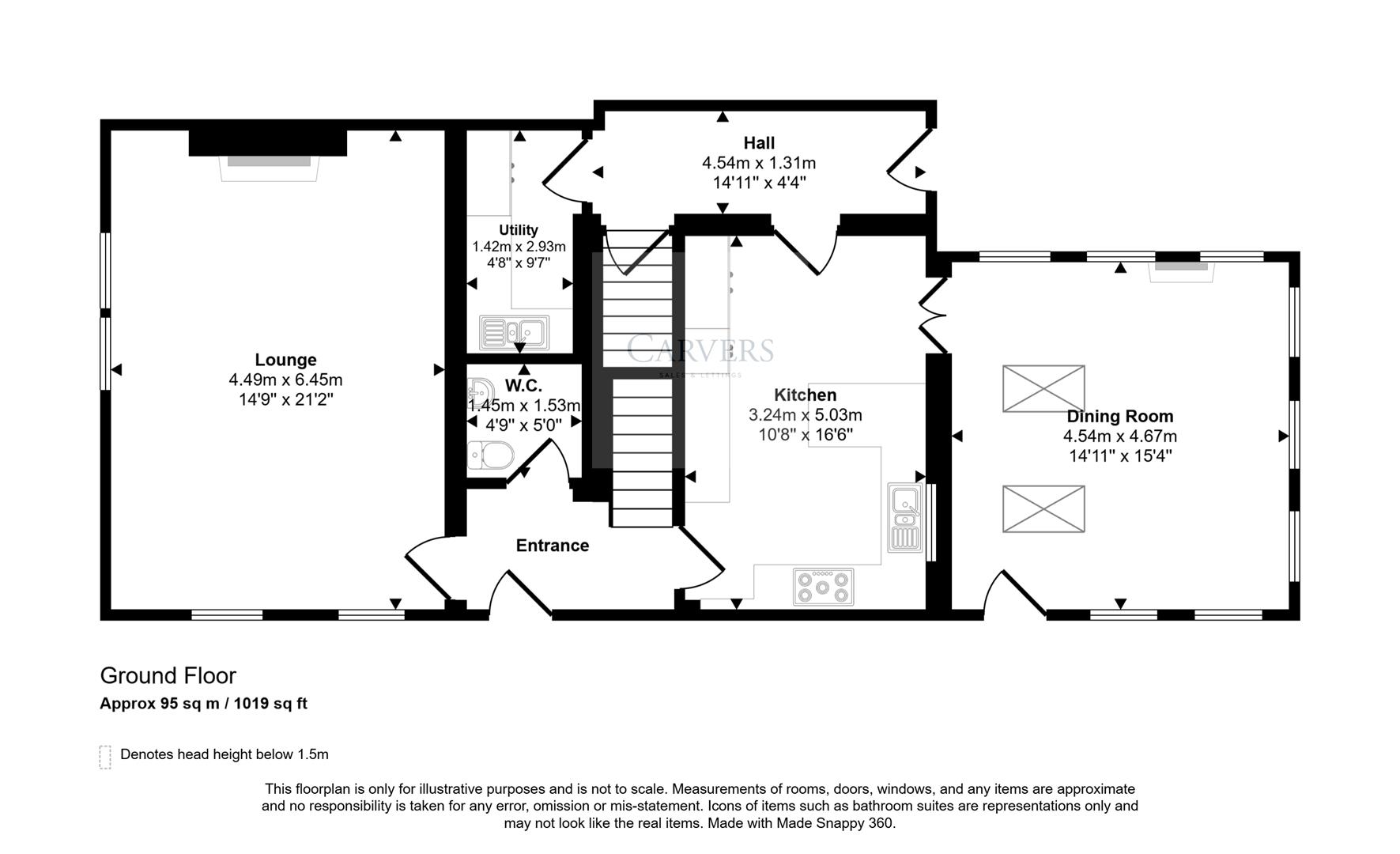 Floorplan for Middleton Tyas, Richmond