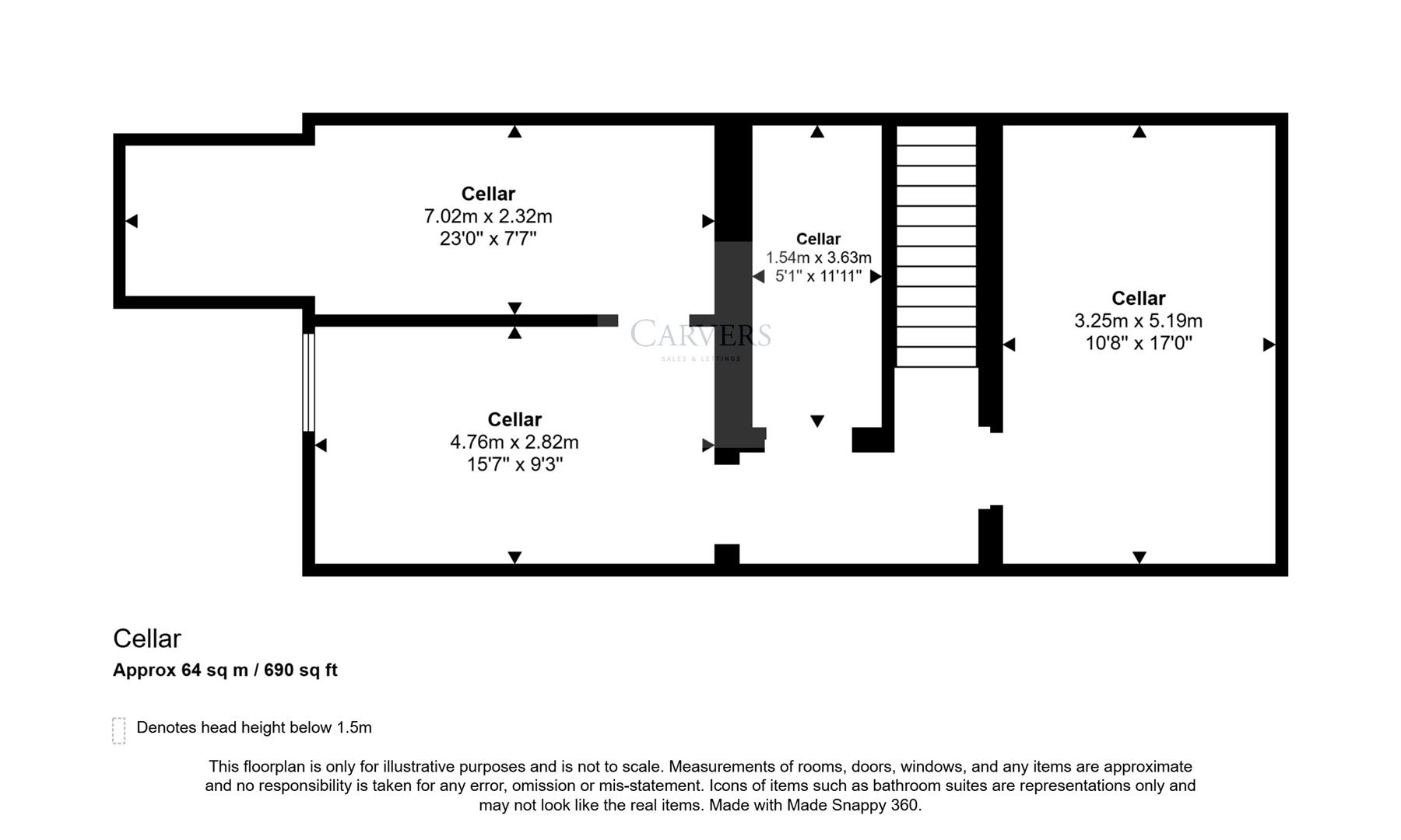 Floorplan for Middleton Tyas, Richmond