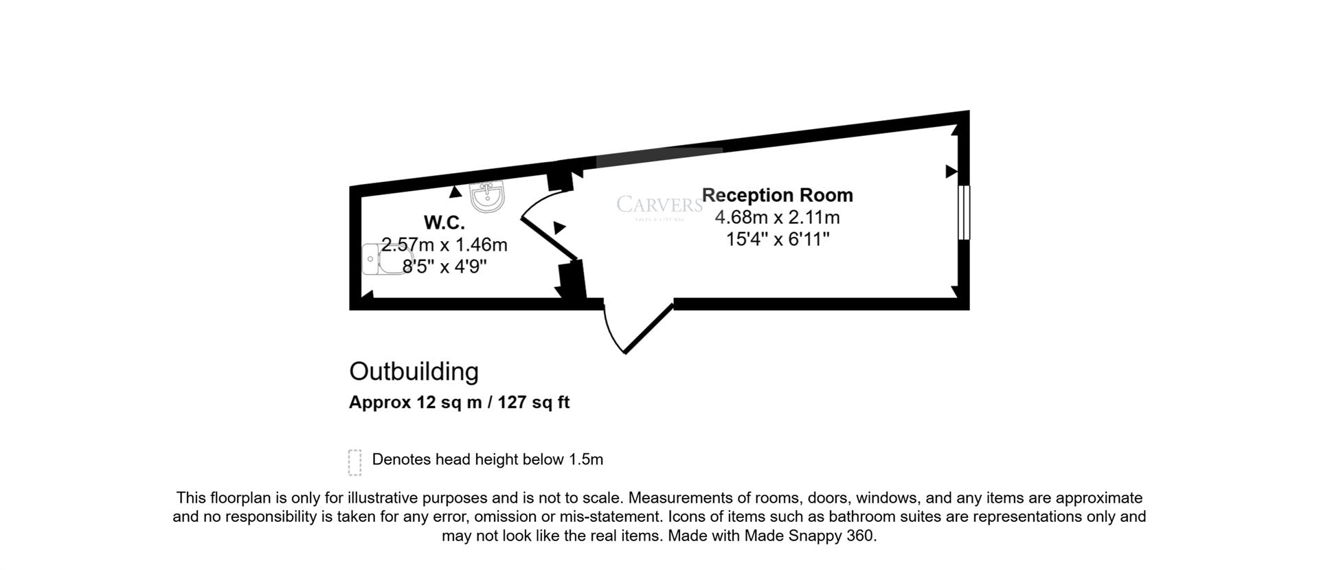 Floorplan for Middleton Tyas, Richmond