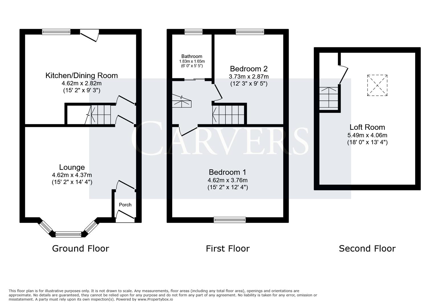 Floorplan for Langdale Road, Darlington