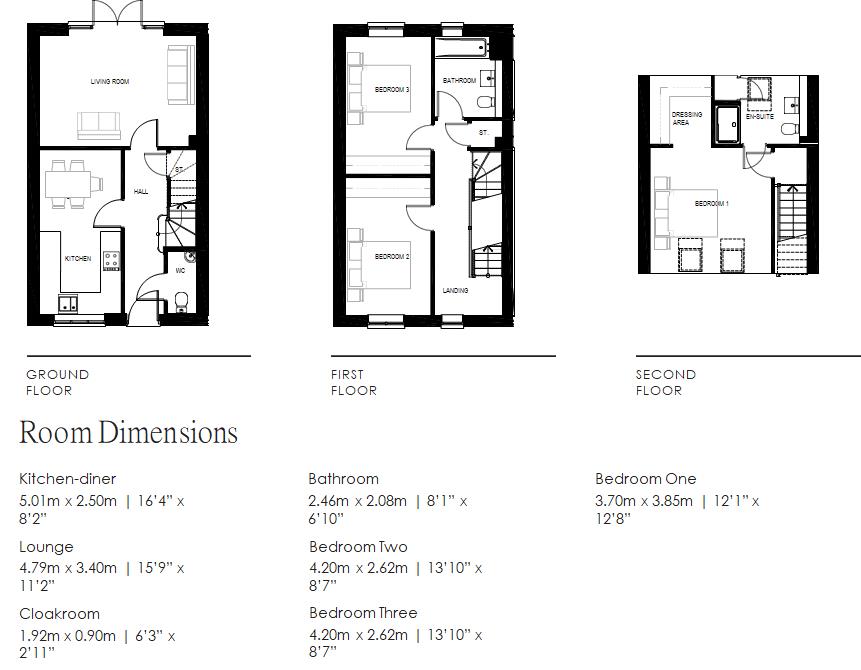 Floorplan for Middleton Road, Sadberge, Darlington