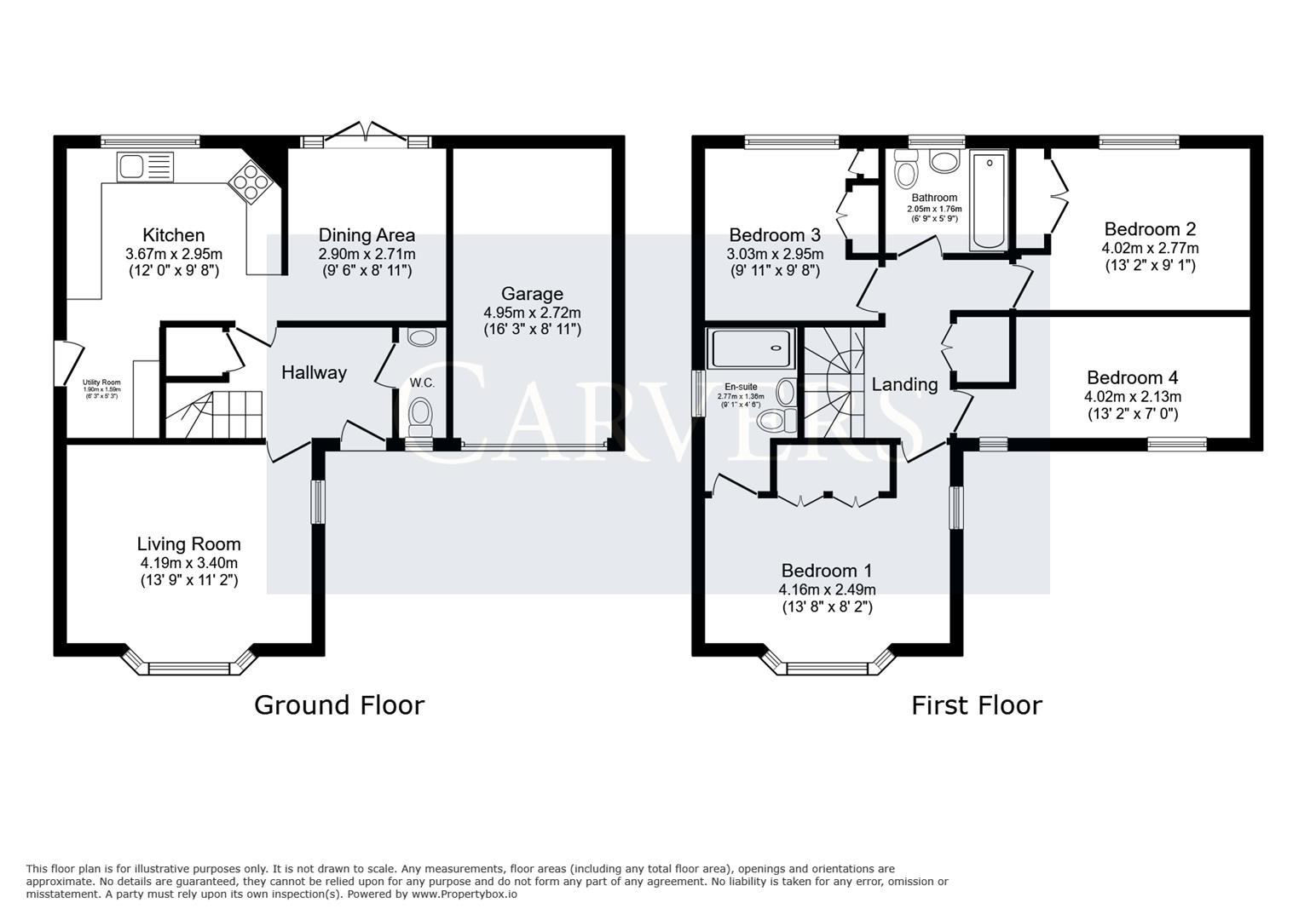 Floorplan for St. Georges Gate, Middleton St. George, Darlington