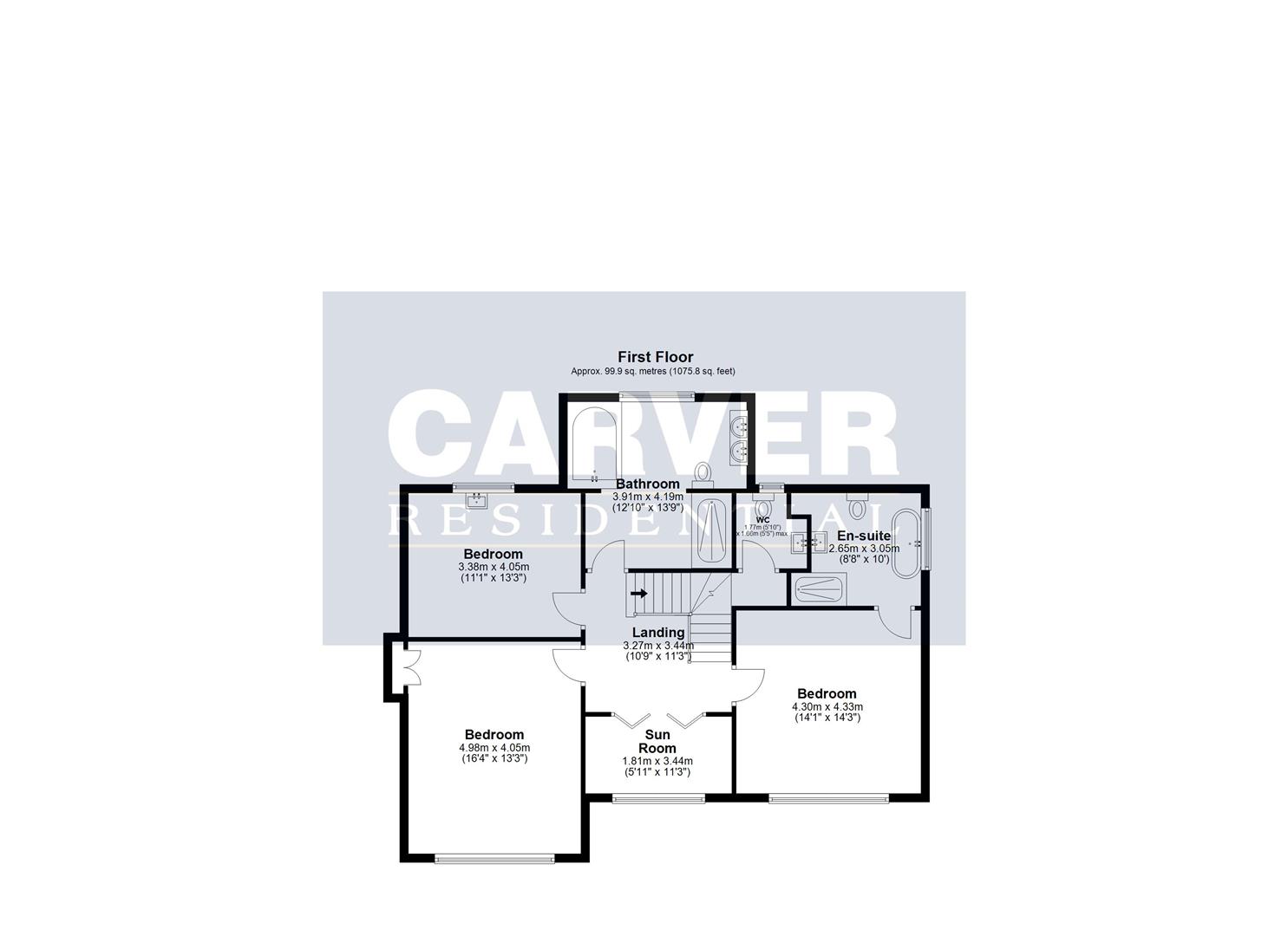 Floorplan for Woodland Road, Darlington