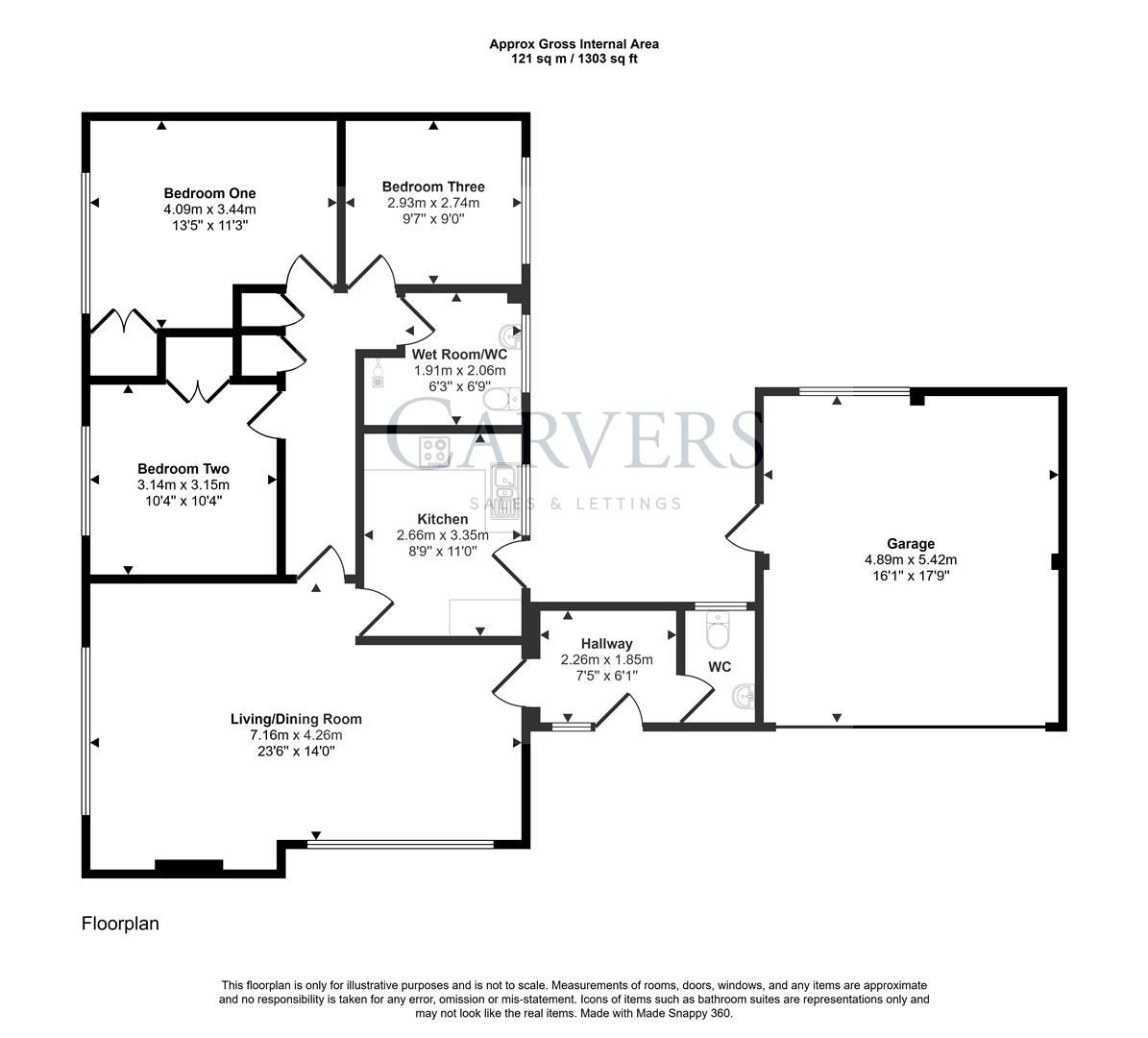 Floorplan for High Barn Road, School Aycliffe