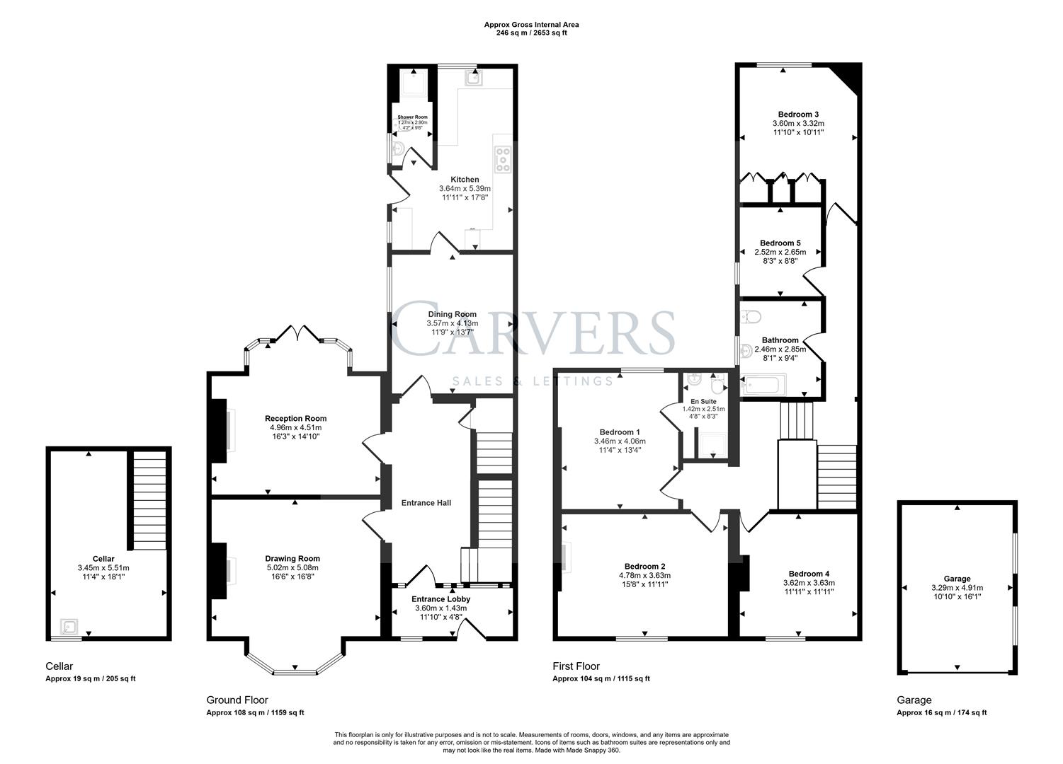 Floorplan for Woodland Road, Darlington